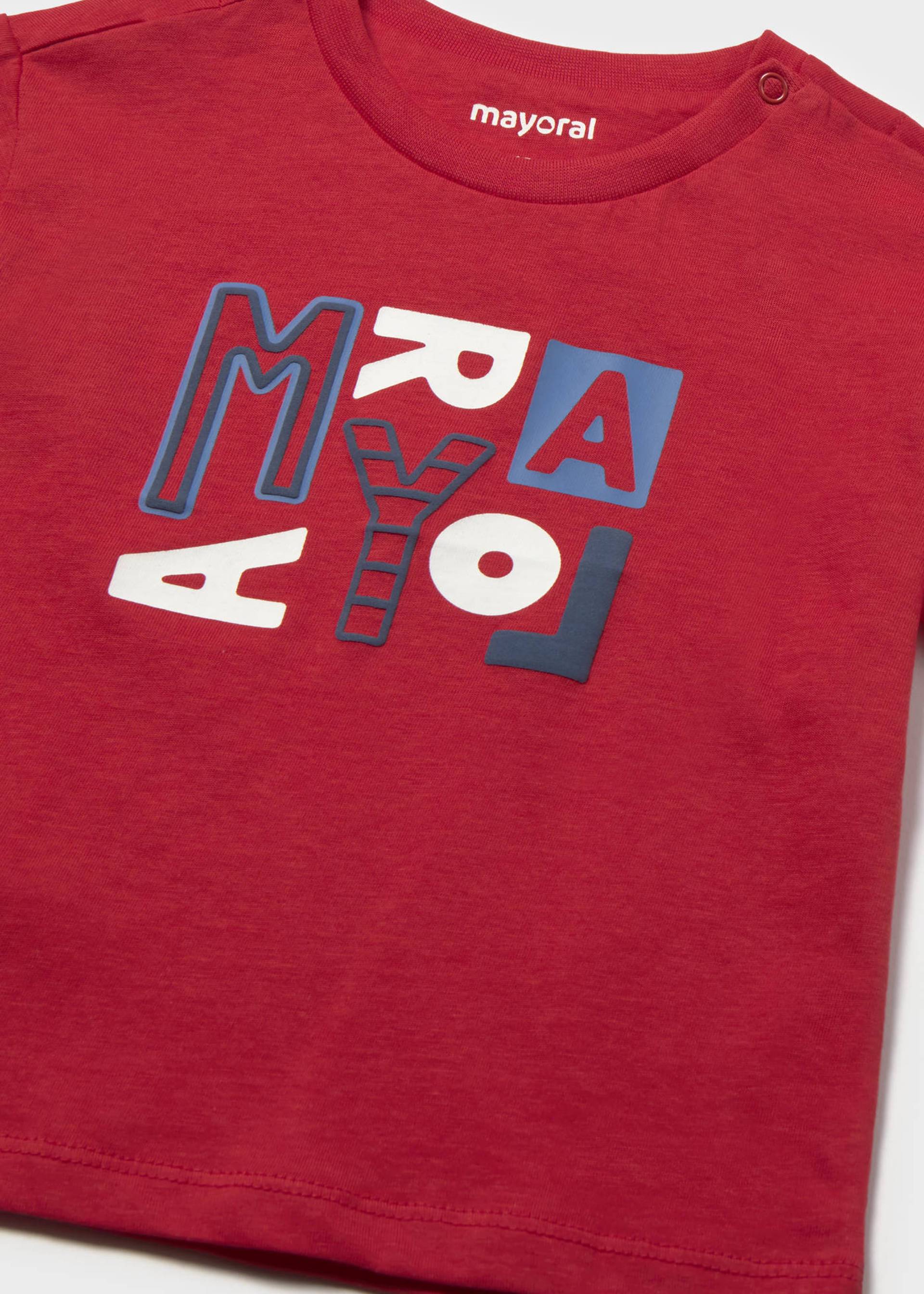 T-Shirt basic Buchstaben Baby