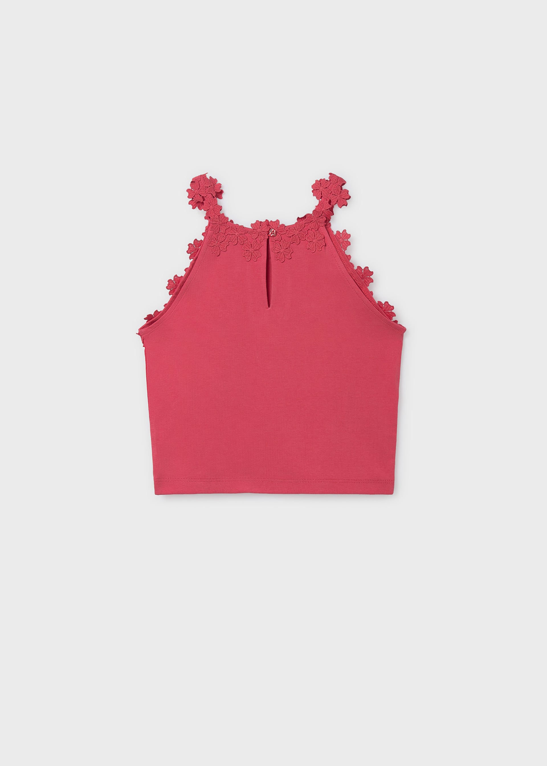 Träger-Top Blumendetails Teenager Mädchen