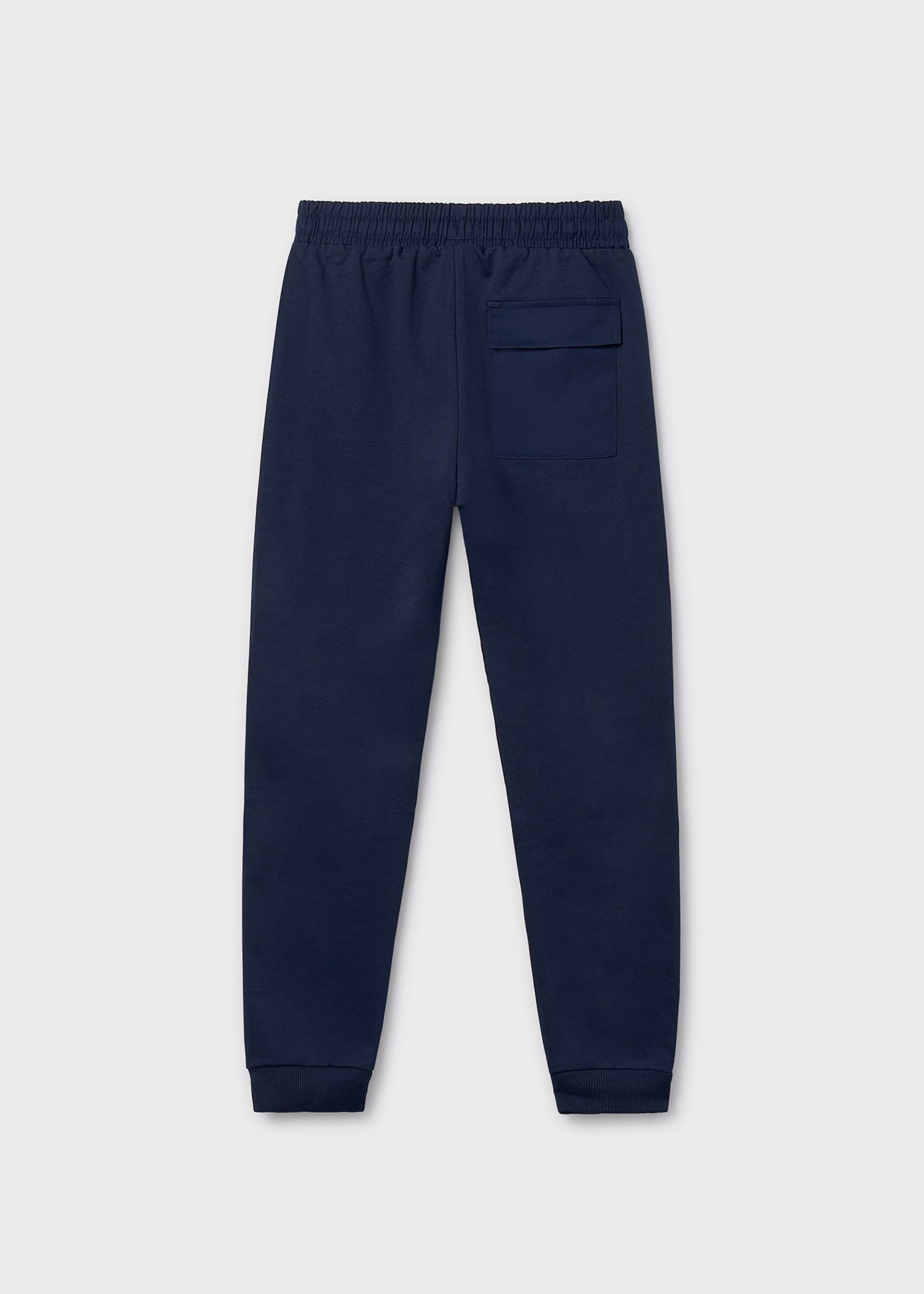 Contrast trousers for boys