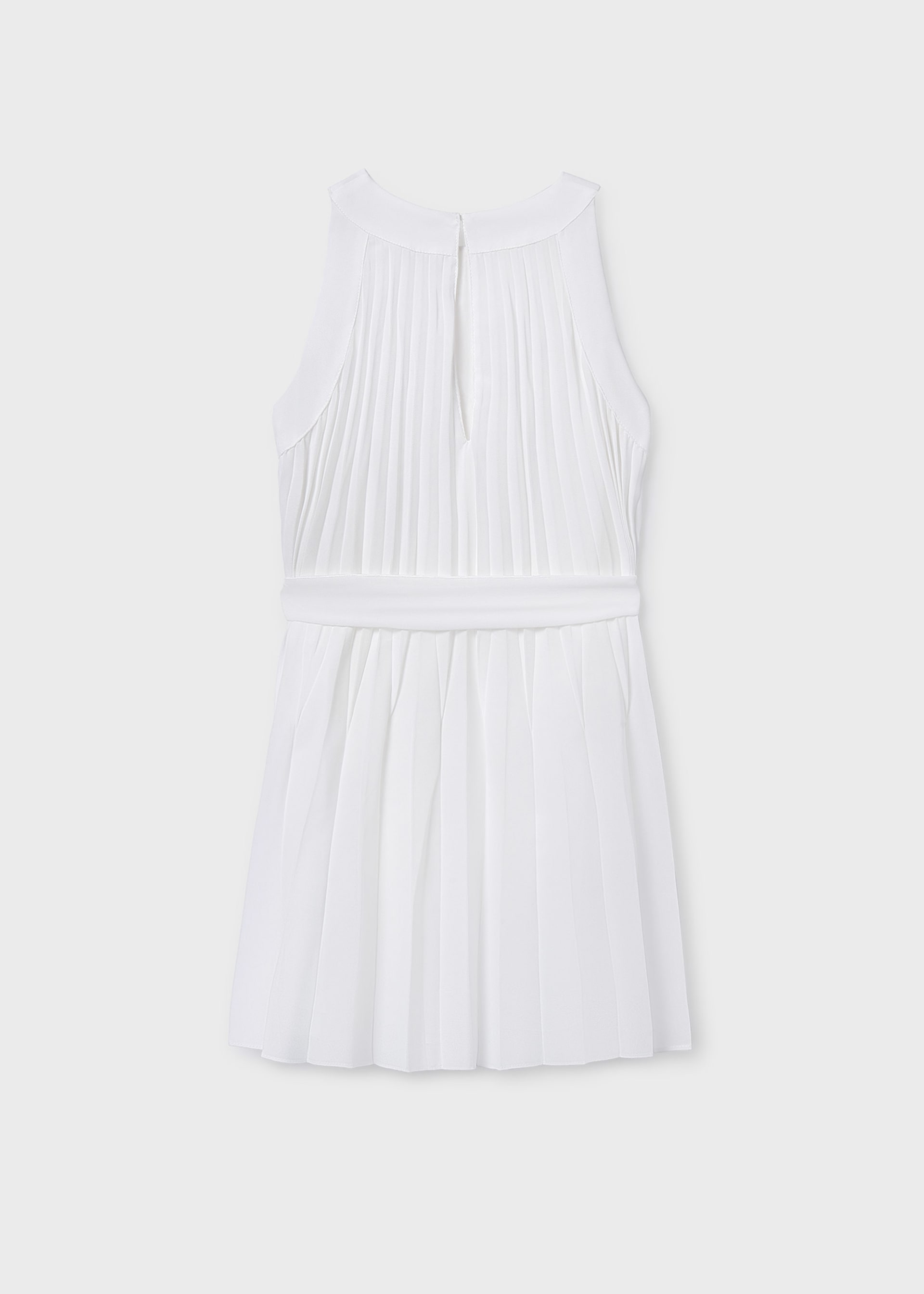 Vestido plisado chica