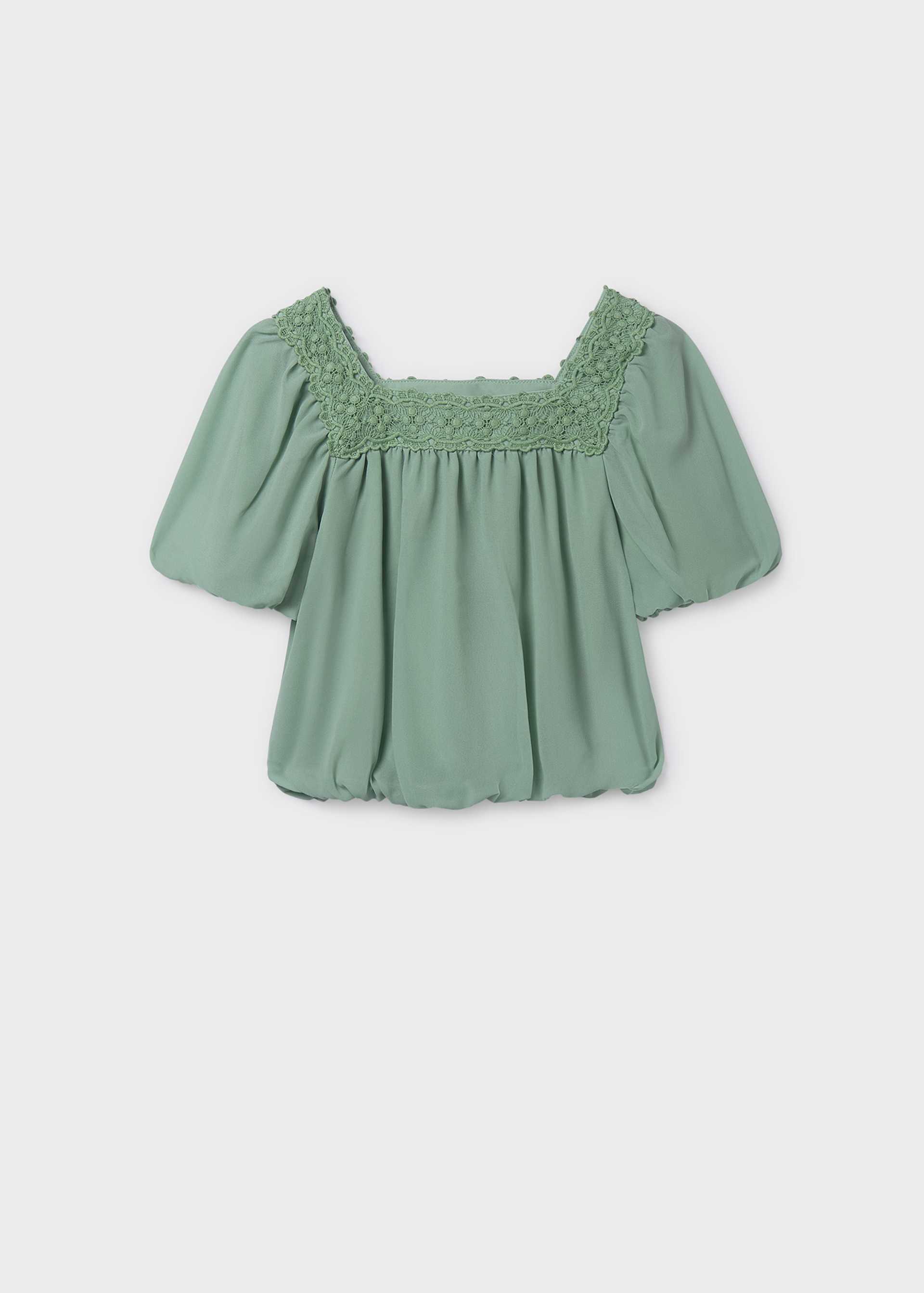 Blouse en mousseline fille