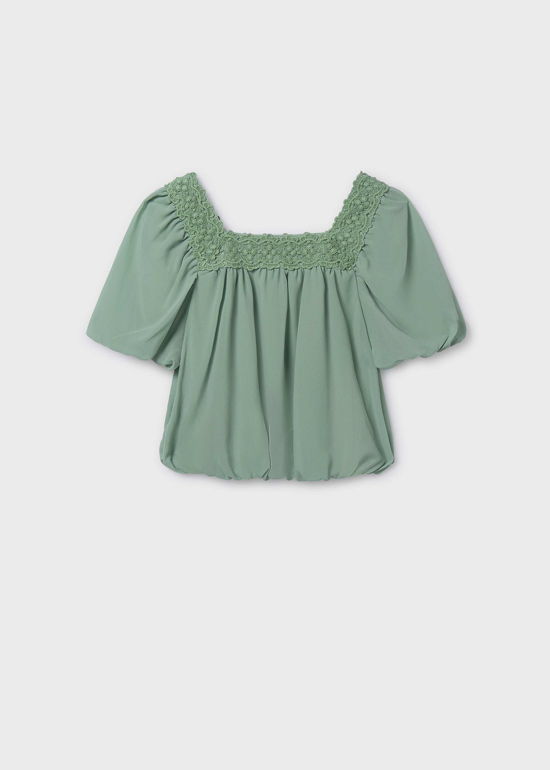 Blouse en mousseline fille