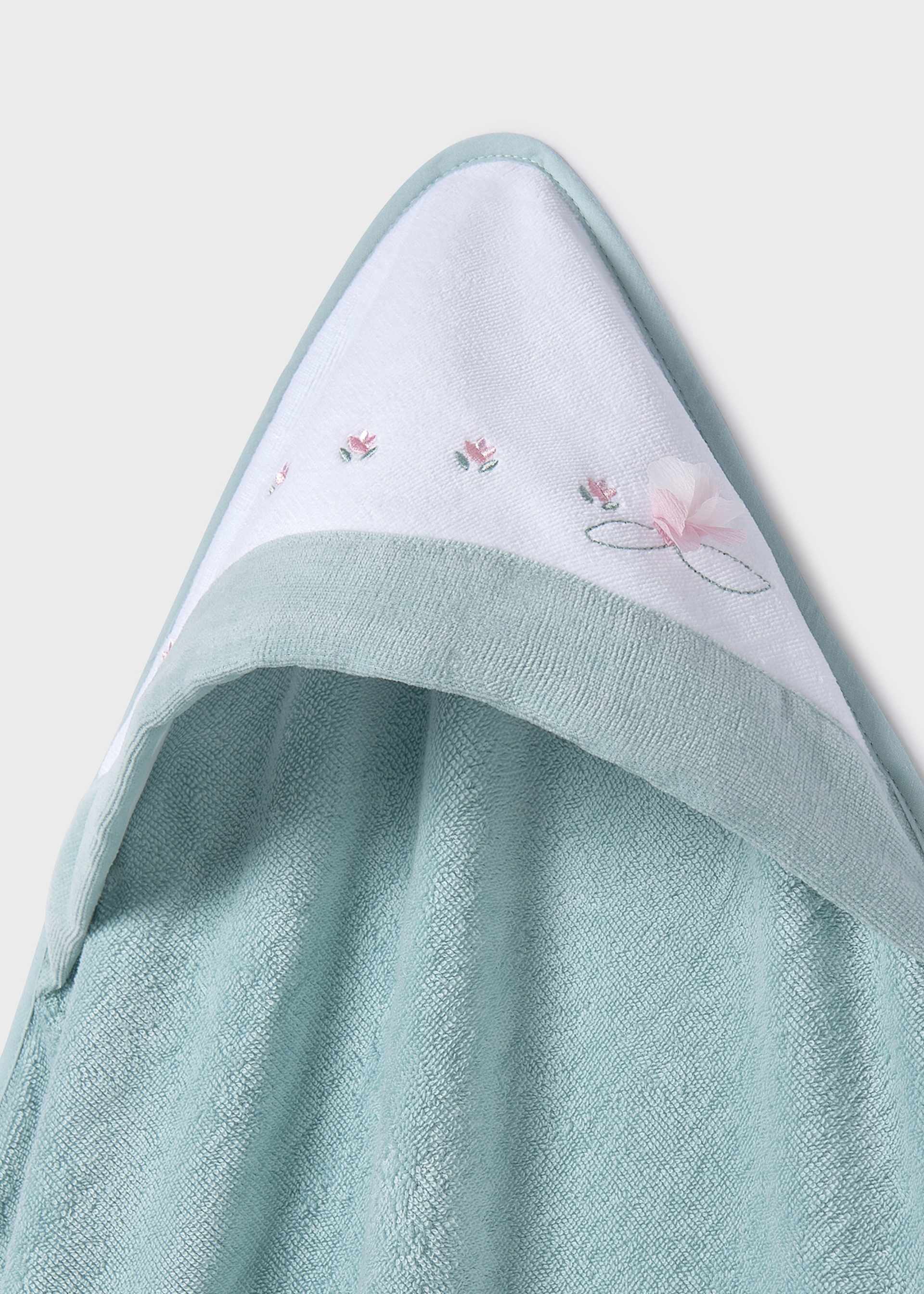Serviette à capuche bébé