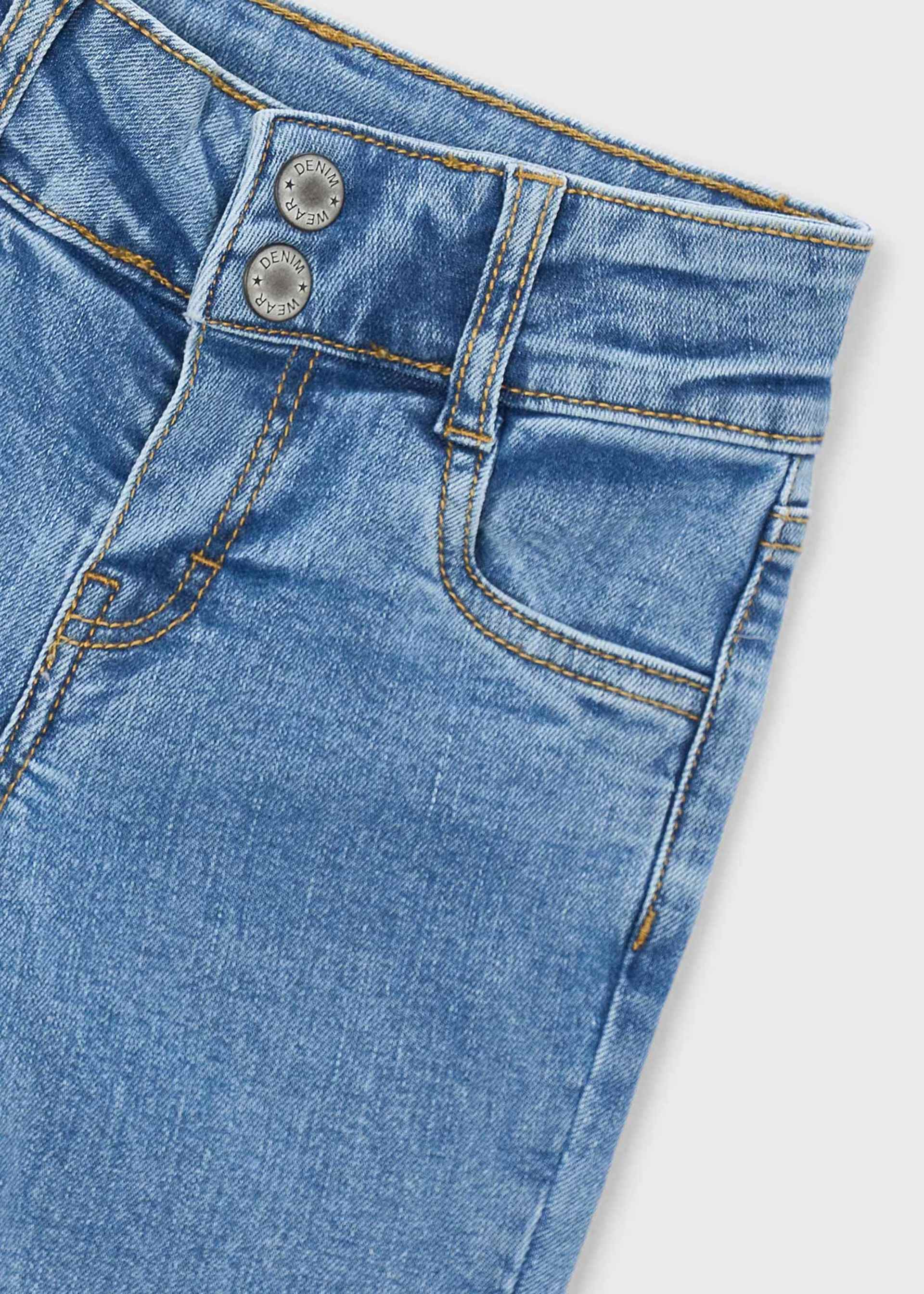 Pantalone jeans flare bambina