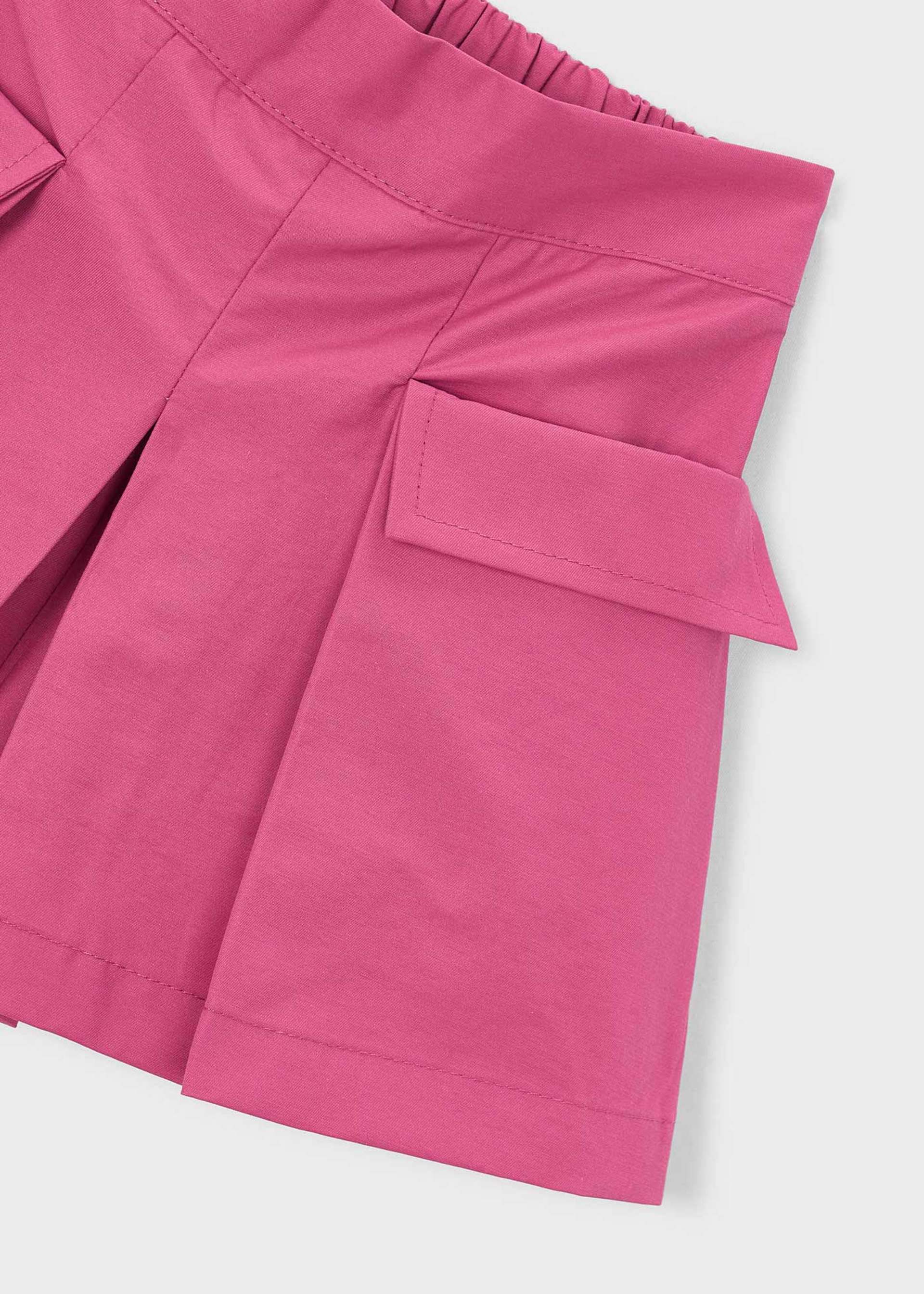 Gonna pantalone cargo bambina