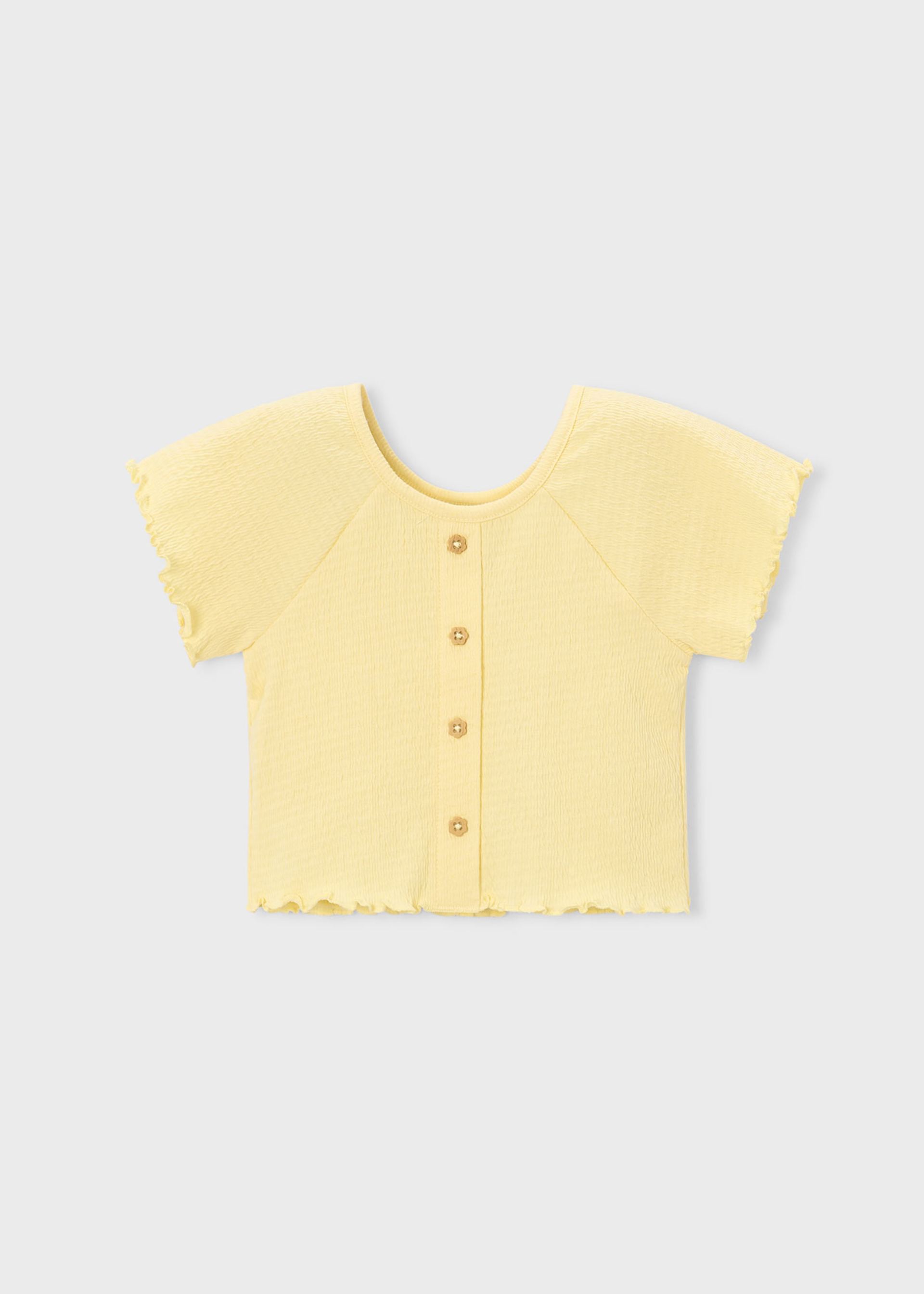 Tricou cu volanase fetita