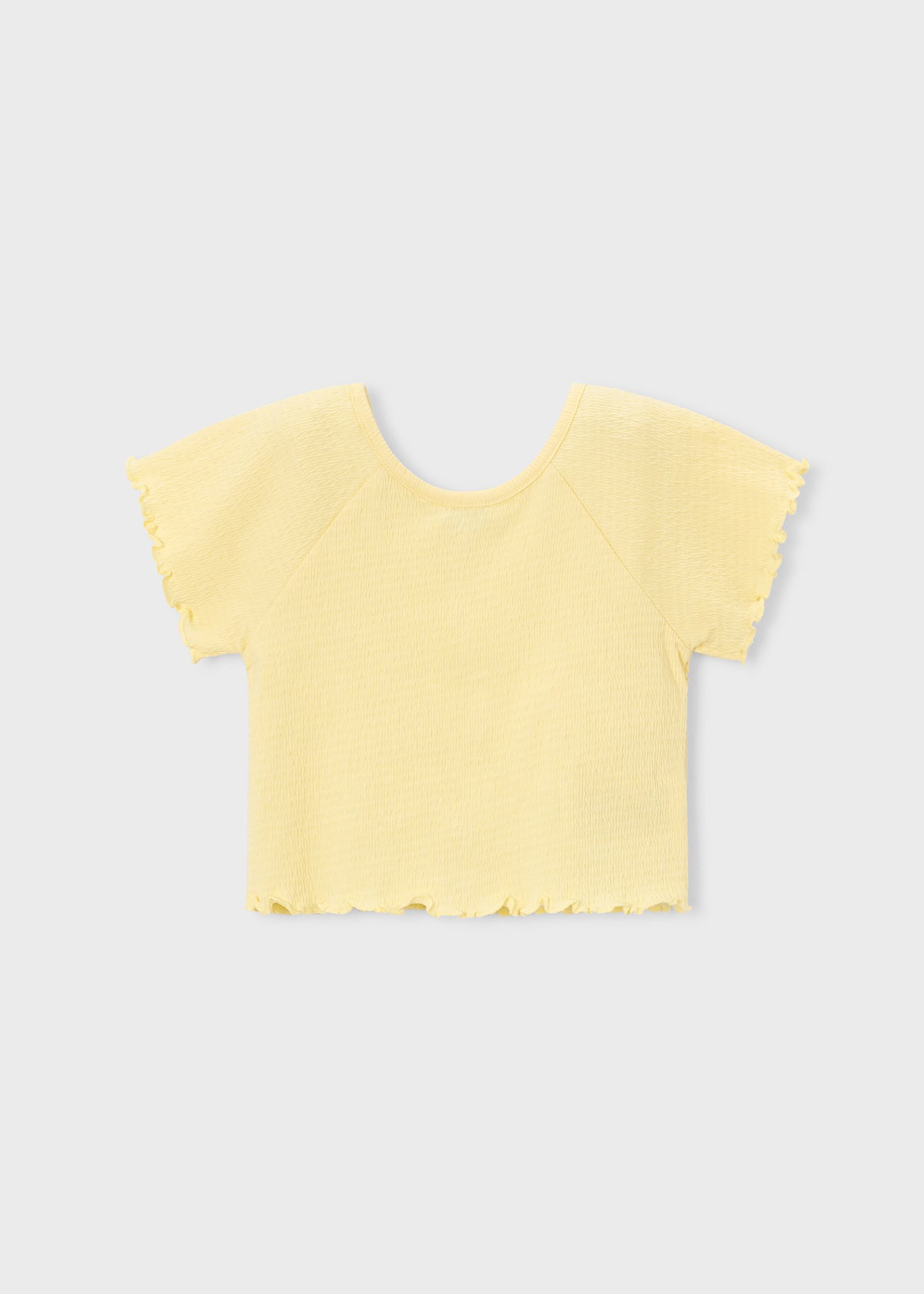 Tricou cu volanase fetita