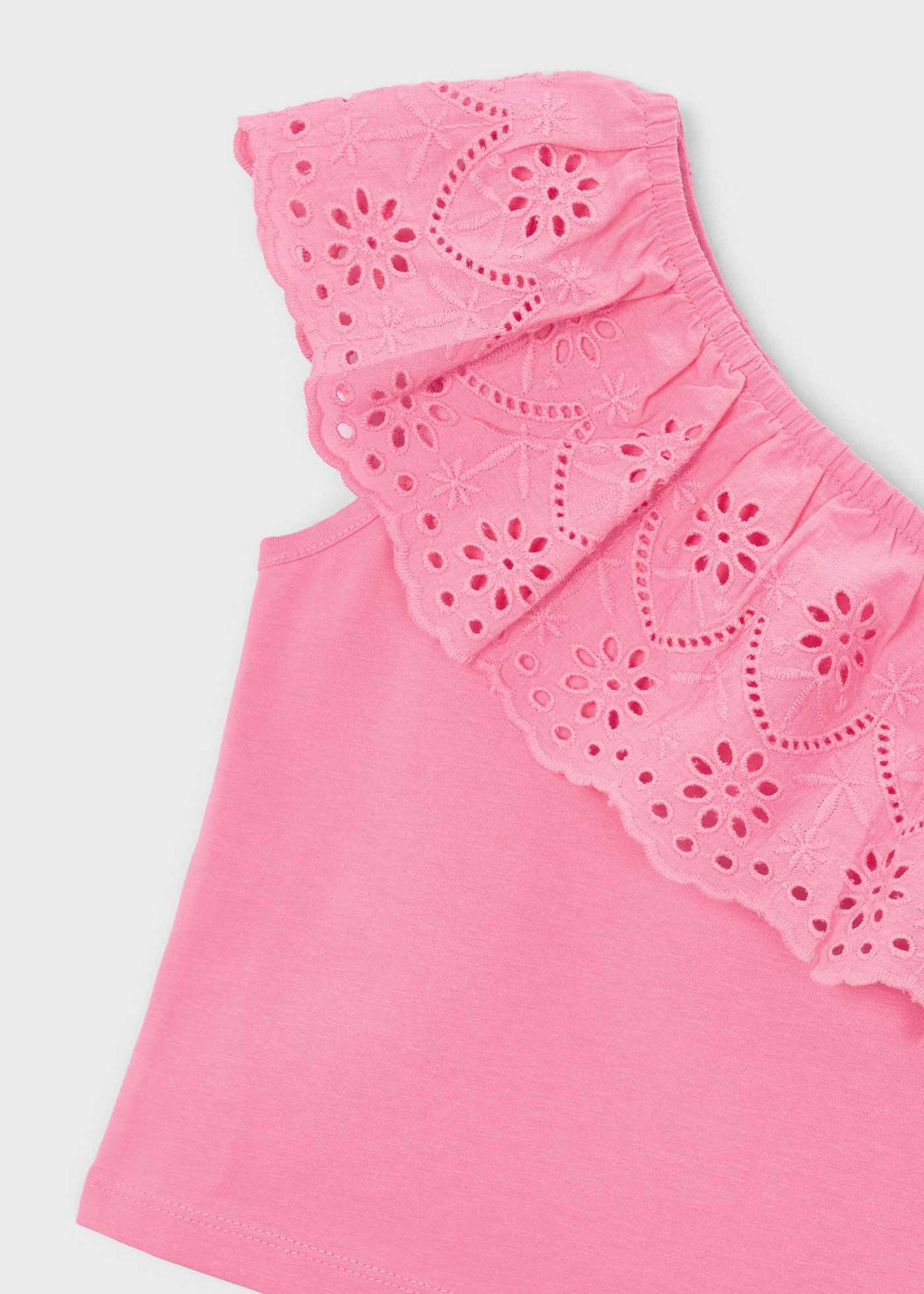 T-shirt à volants fille