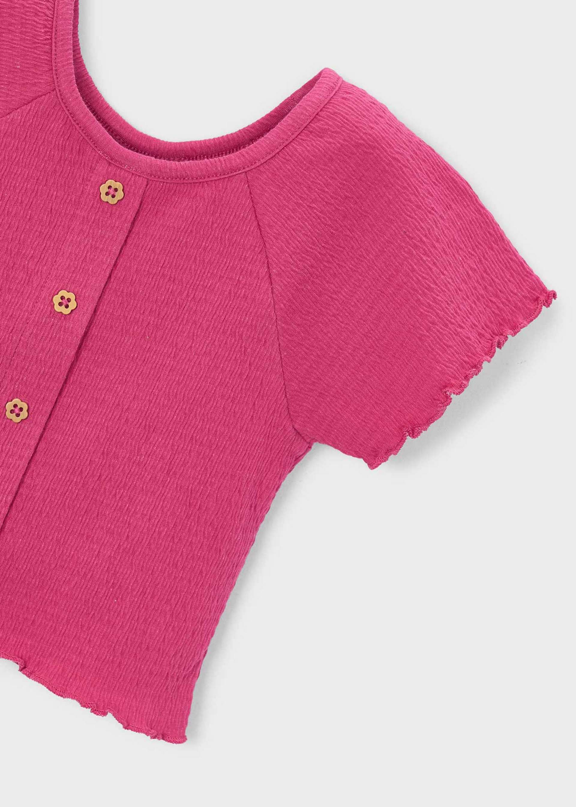 T-Shirt Rüschen Mädchen