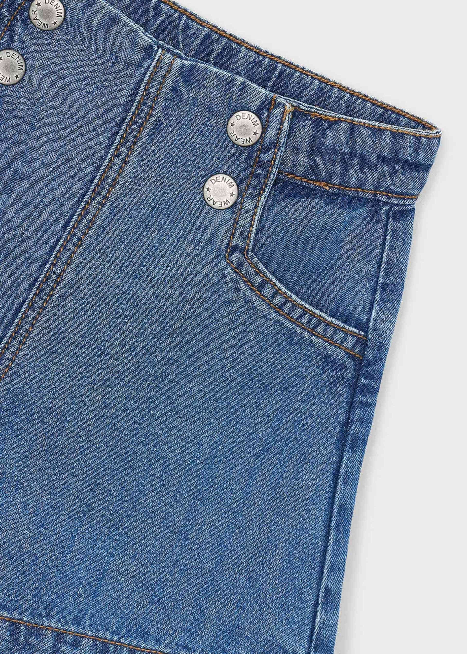 Bermuda en denim fille