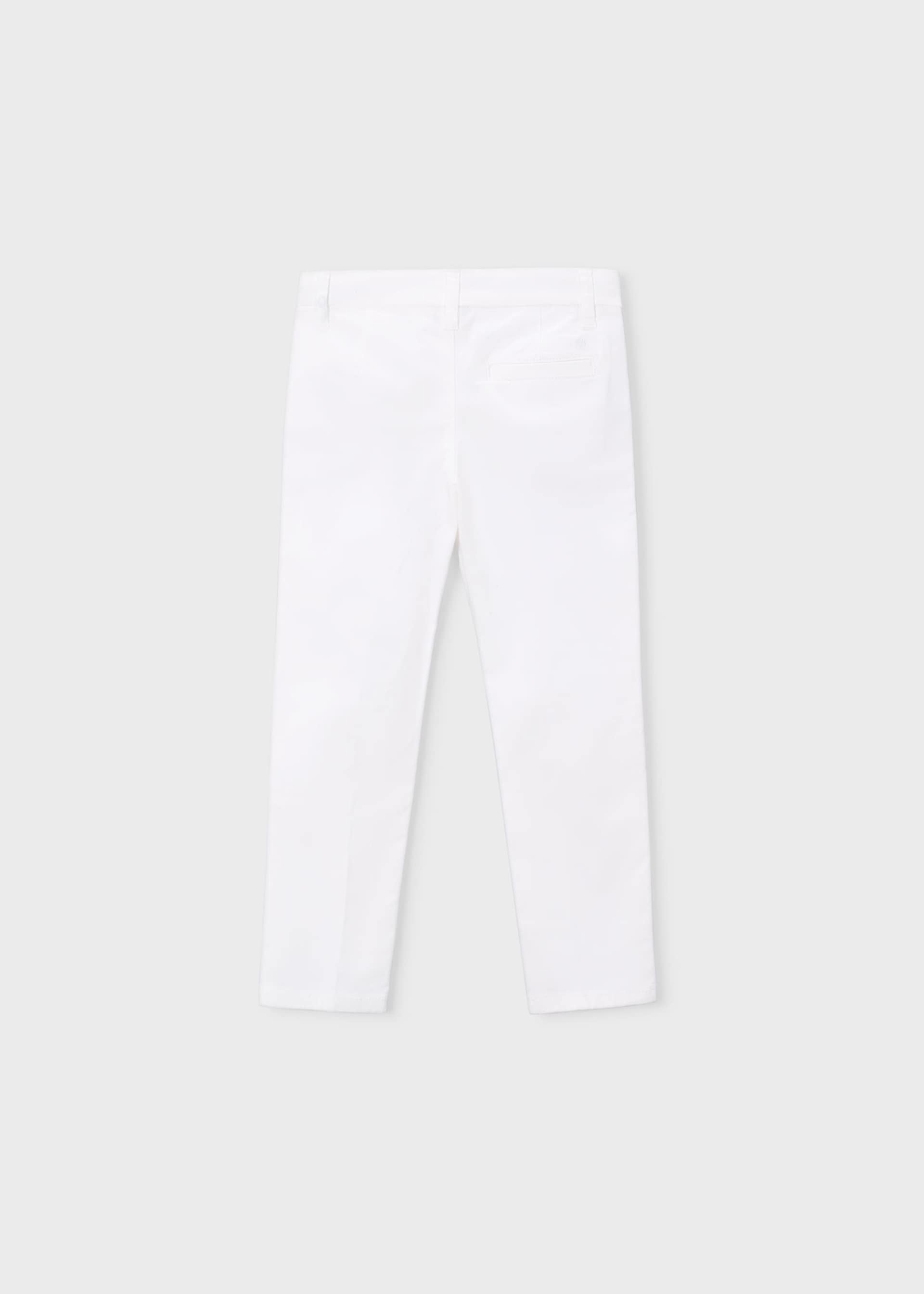 Lange Chinohose basic Jungen