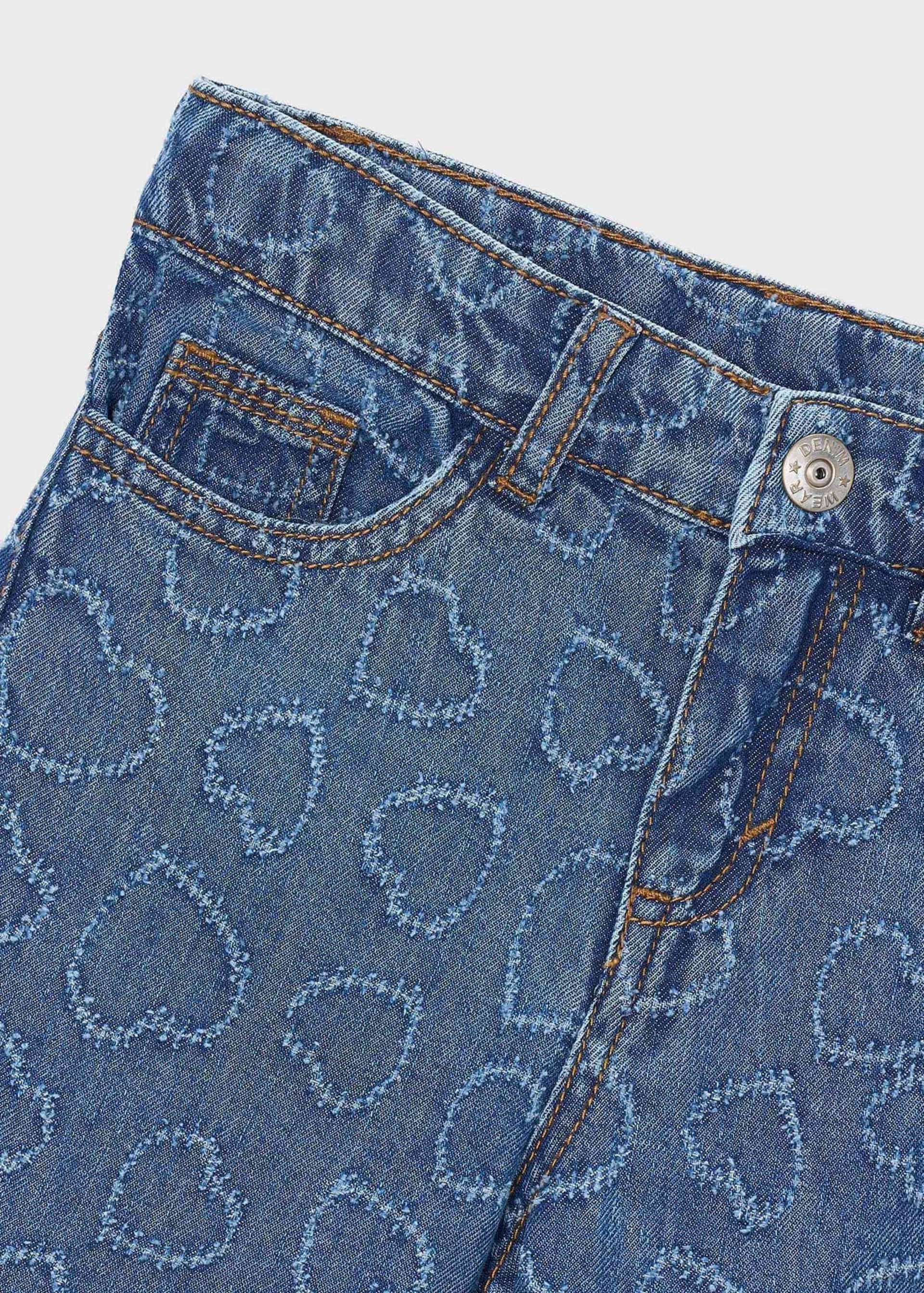 Pantalón vaquero fluido niña