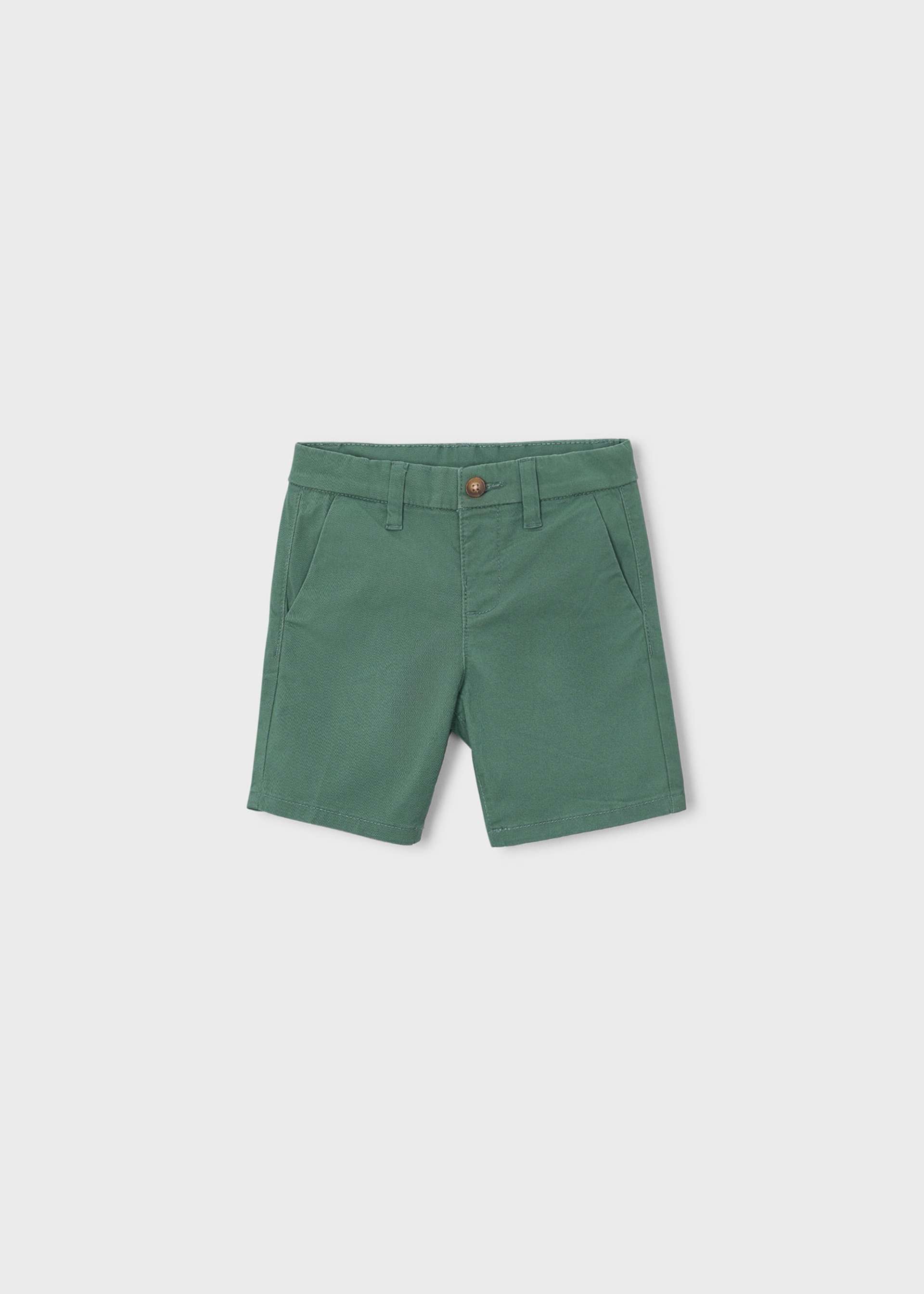 Boys basic bermuda twill shorts