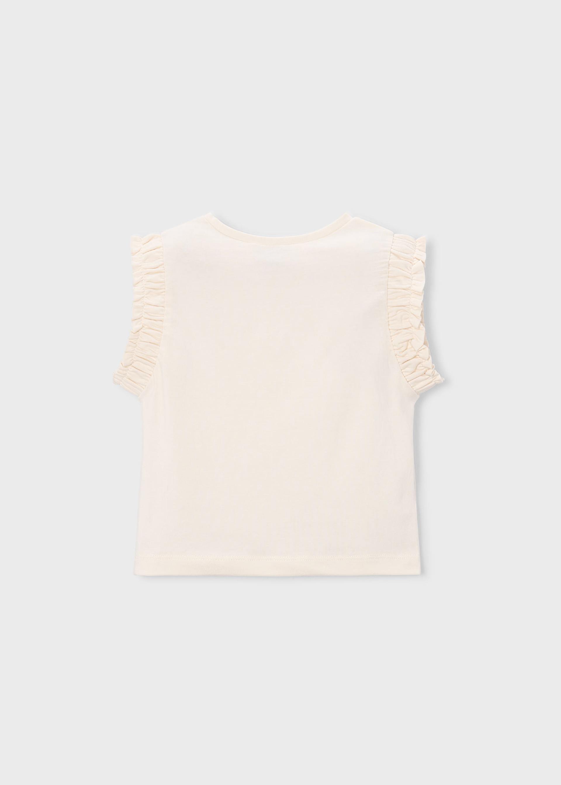 Camiseta flores niña