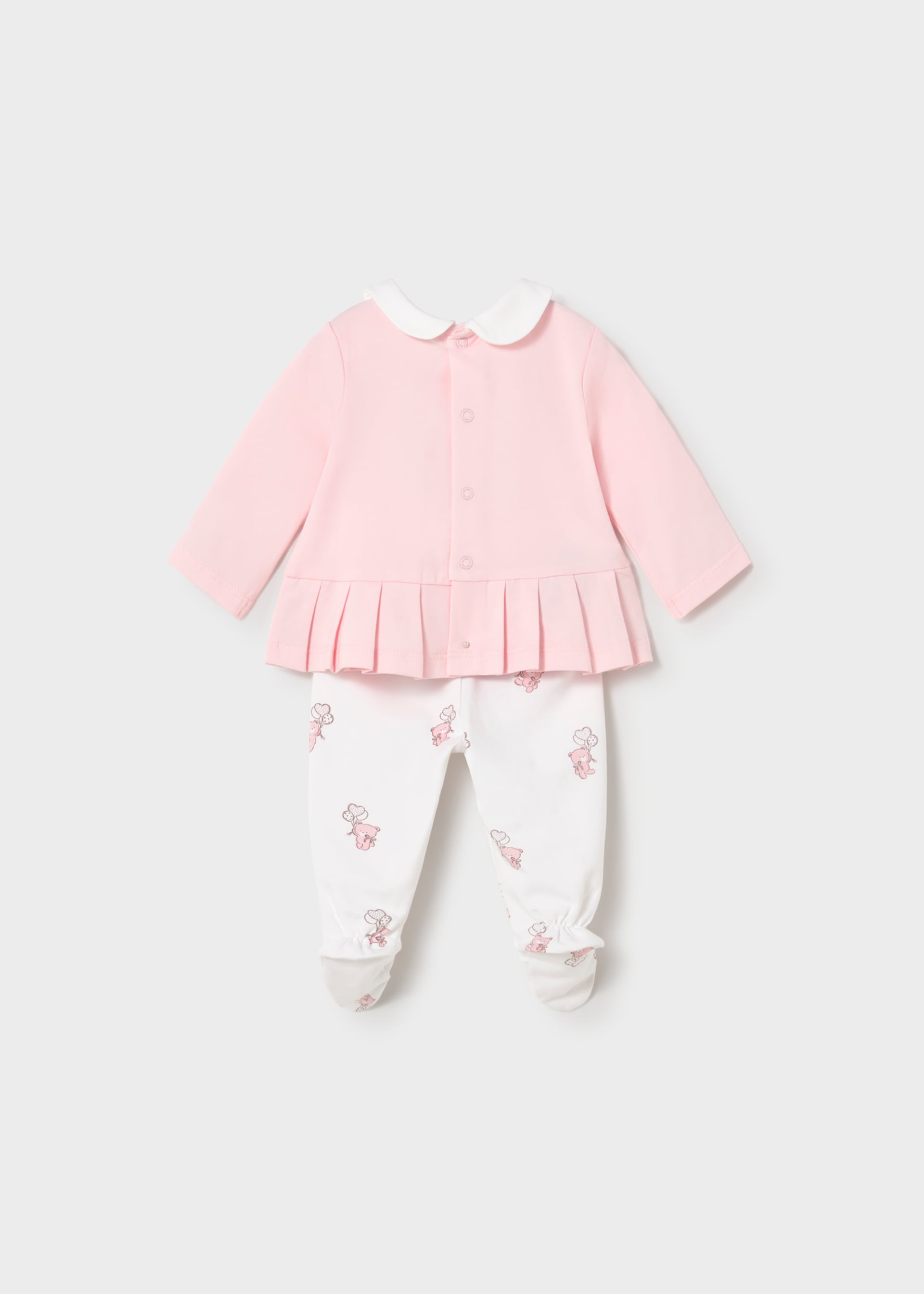 Long-sleeved leg warmer set newborn