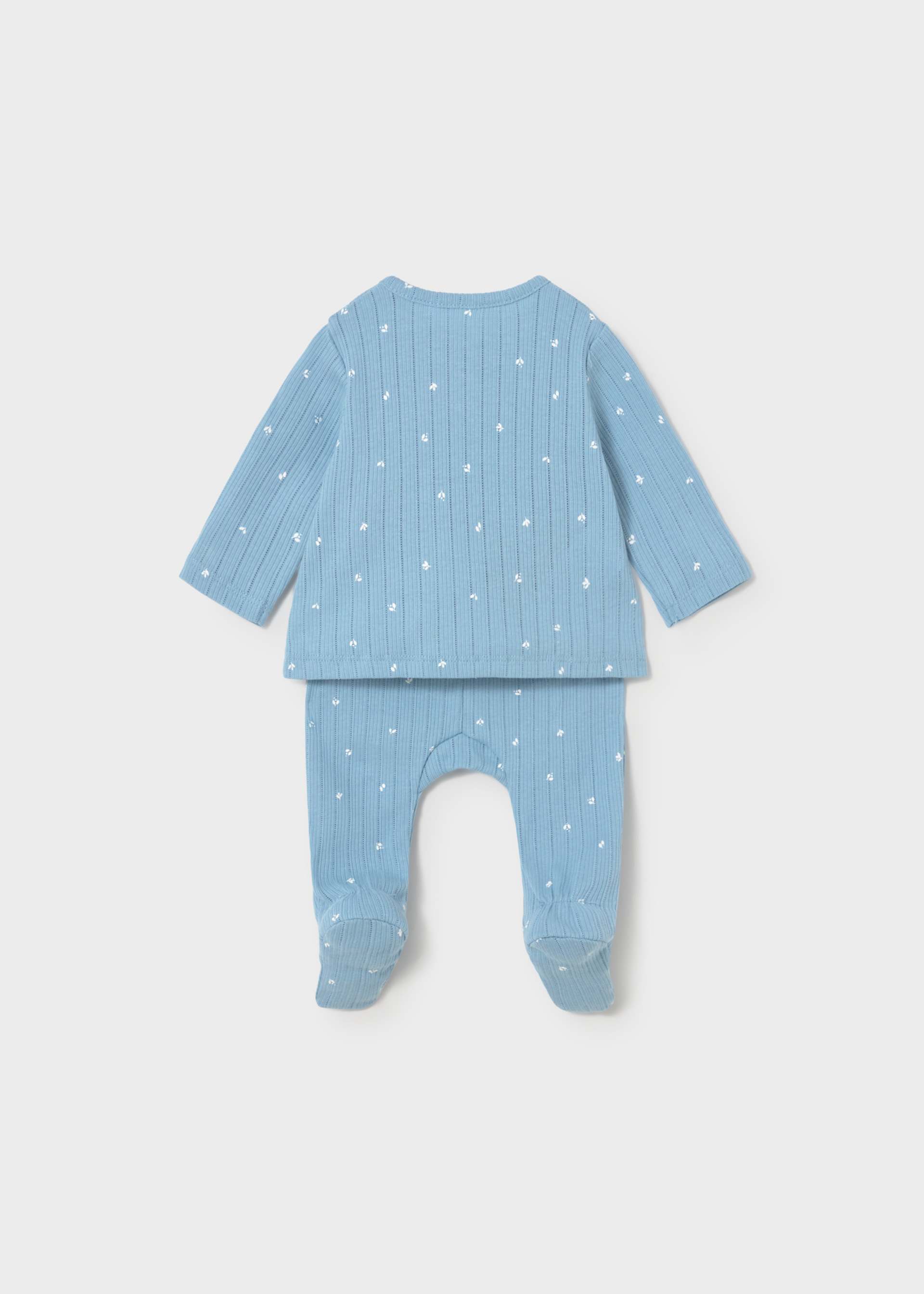 Leg warmer set newborn with bow