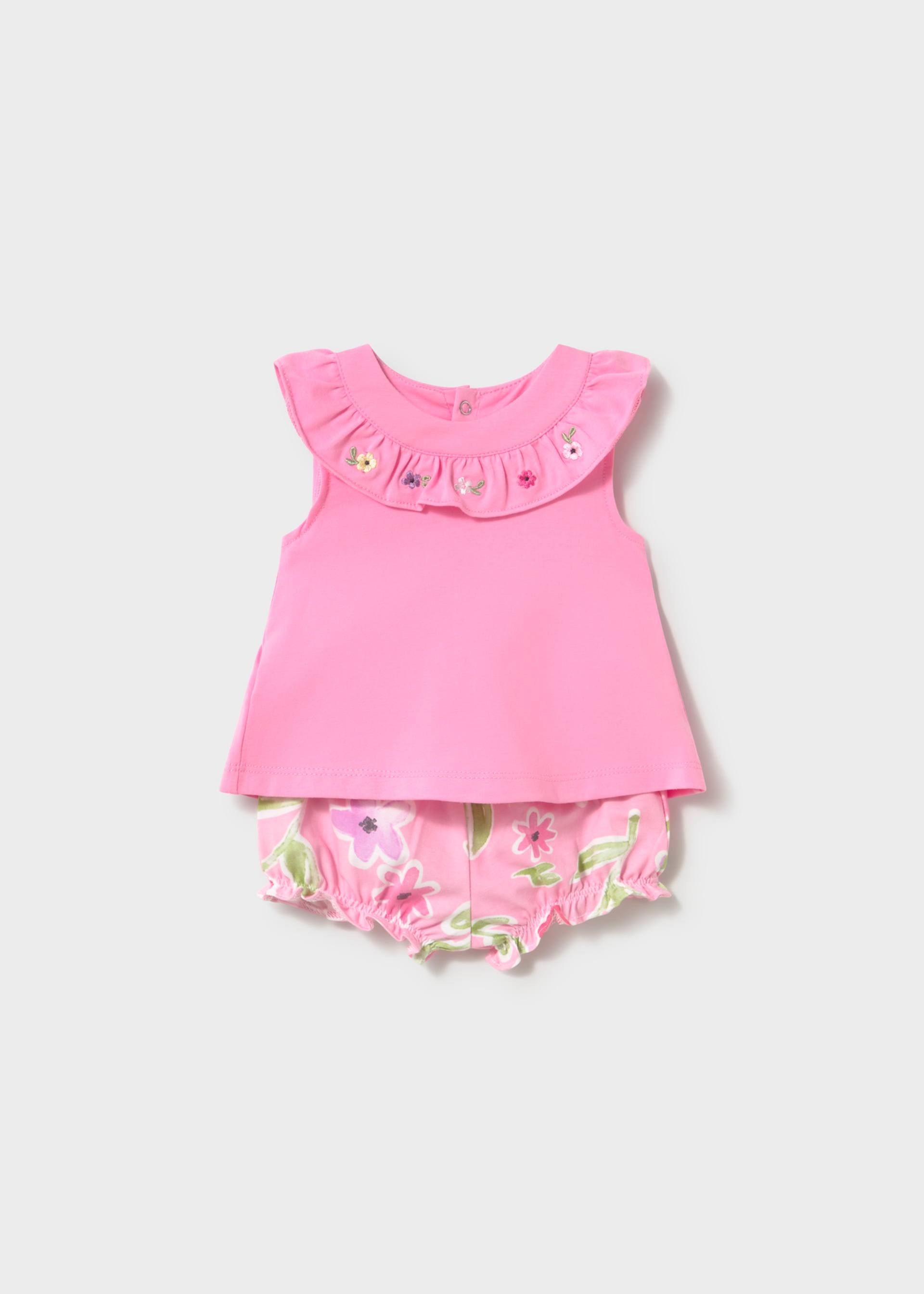4-piece ruffled Set newborn