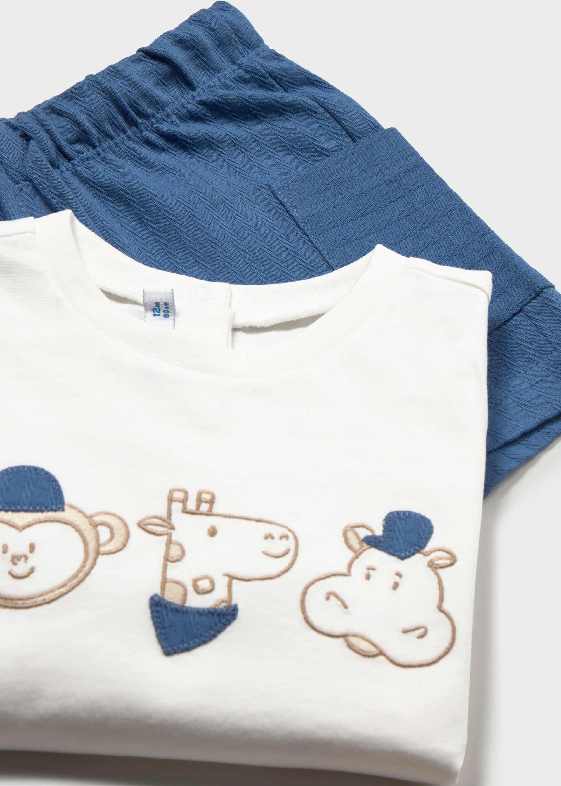 Baby Shorts and T-Shirt 2-Piece Set