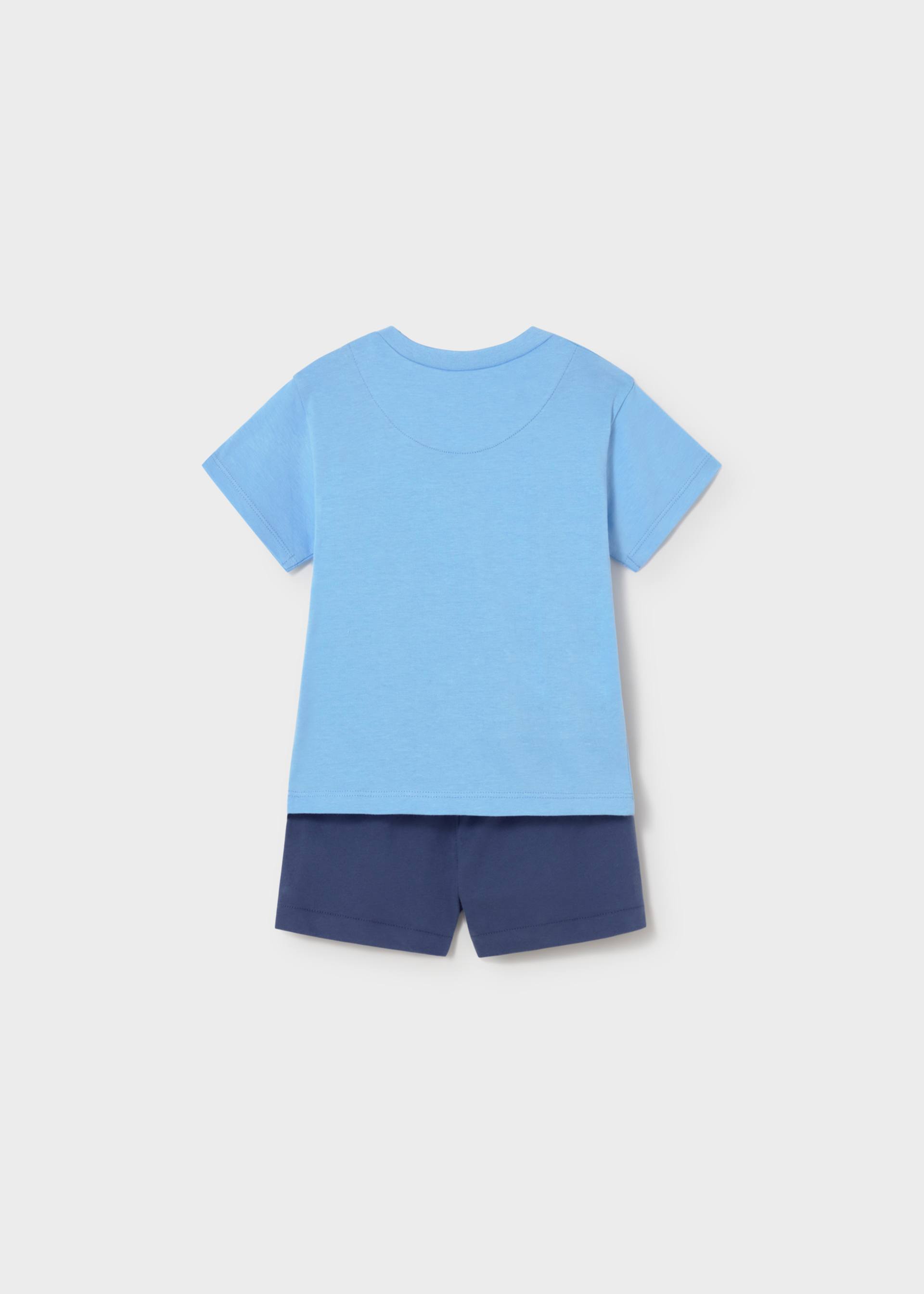 Conjunto pantalón y camiseta bebé