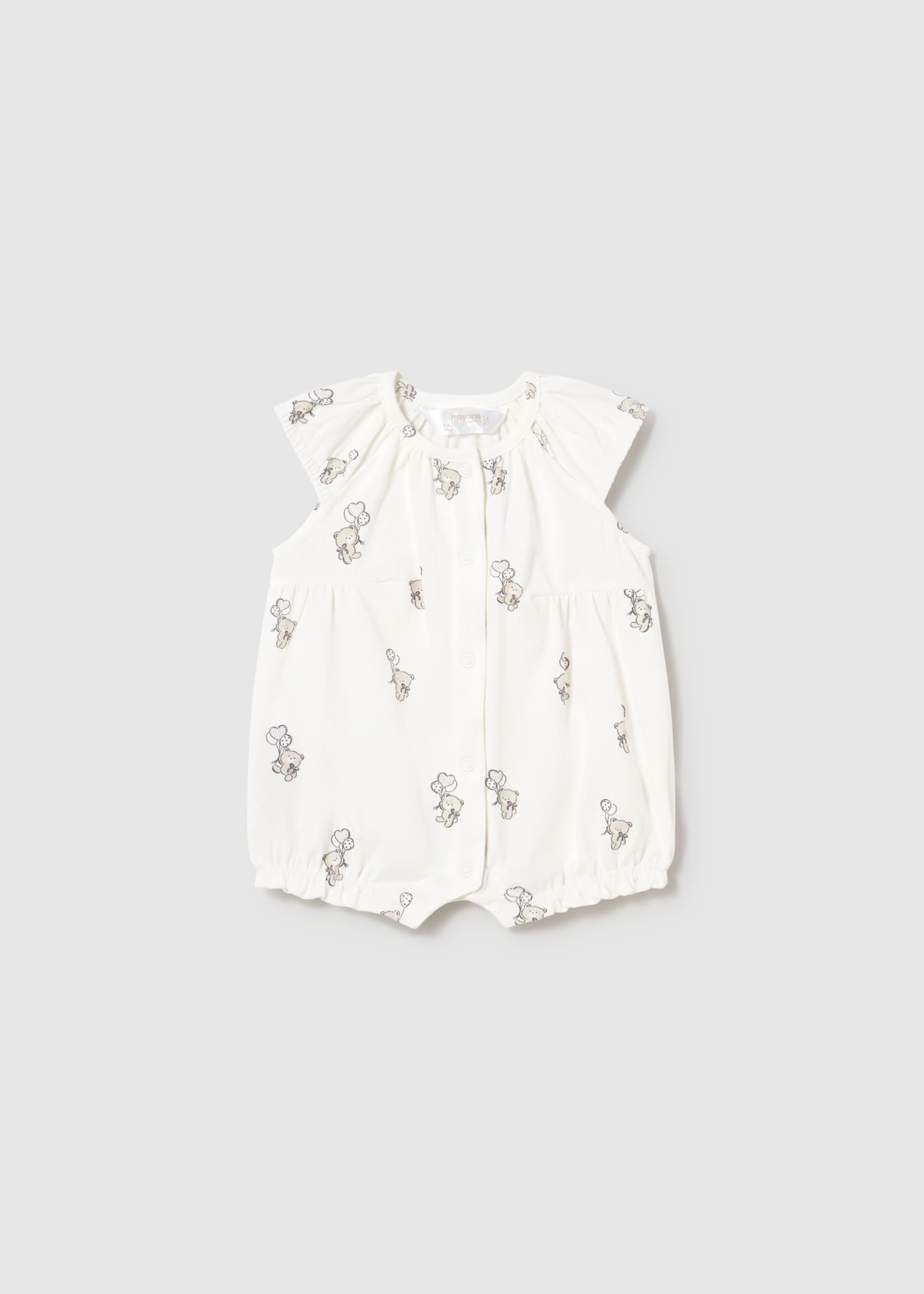 Pijama estampado recém nascida