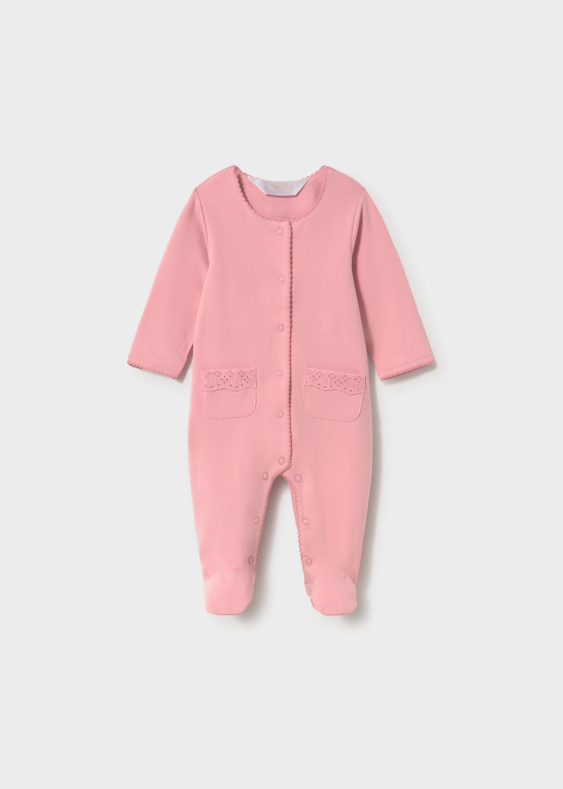 Set of 2 long newborn rompers