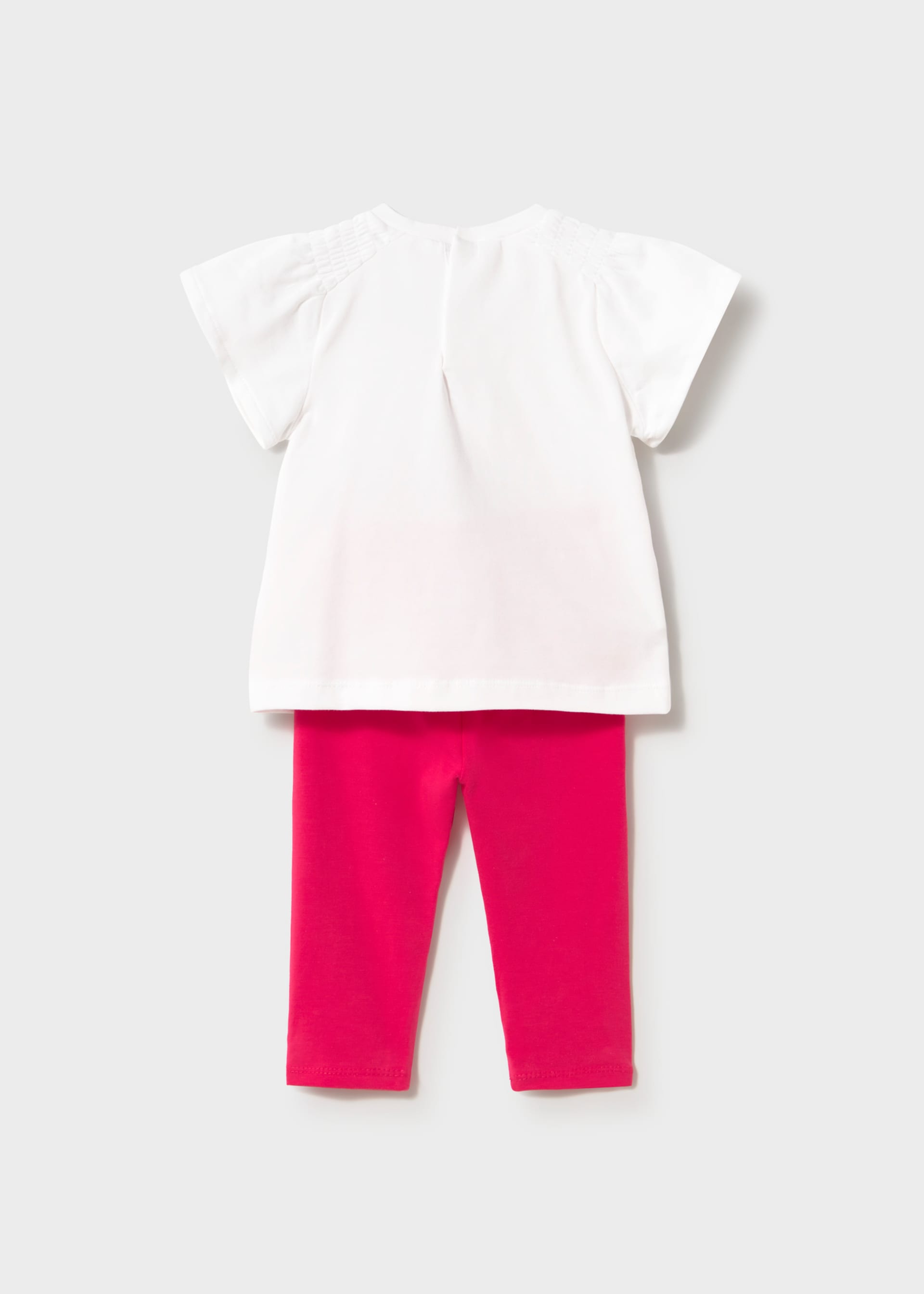 Ensemble leggings et t-shirt fleur bébé