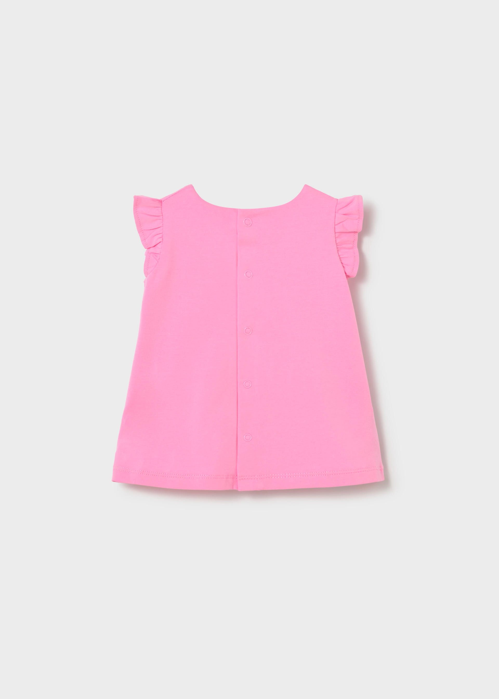 Newborn Girl Printed Knit Dress