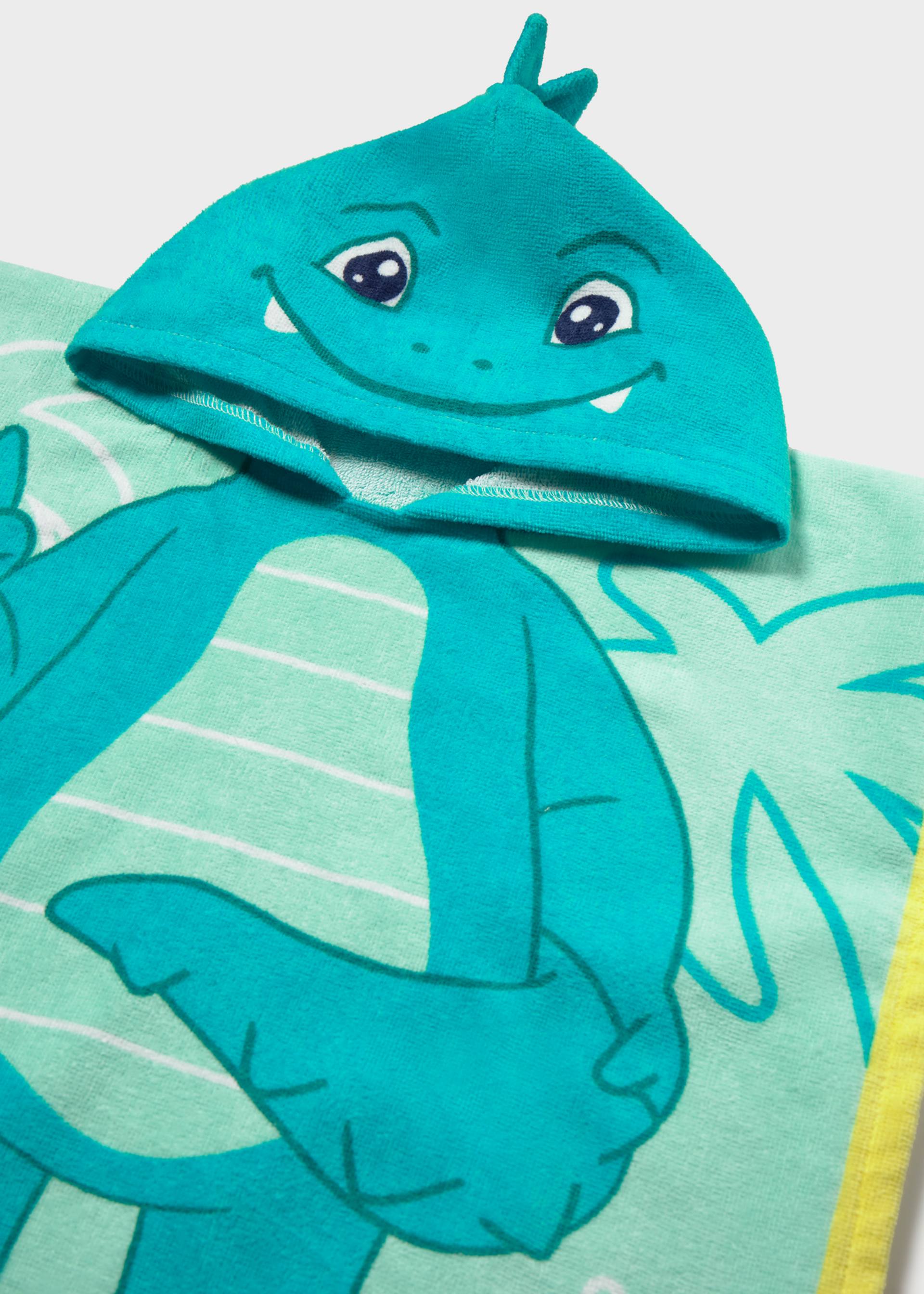 Serviette plage avec capuche bébé