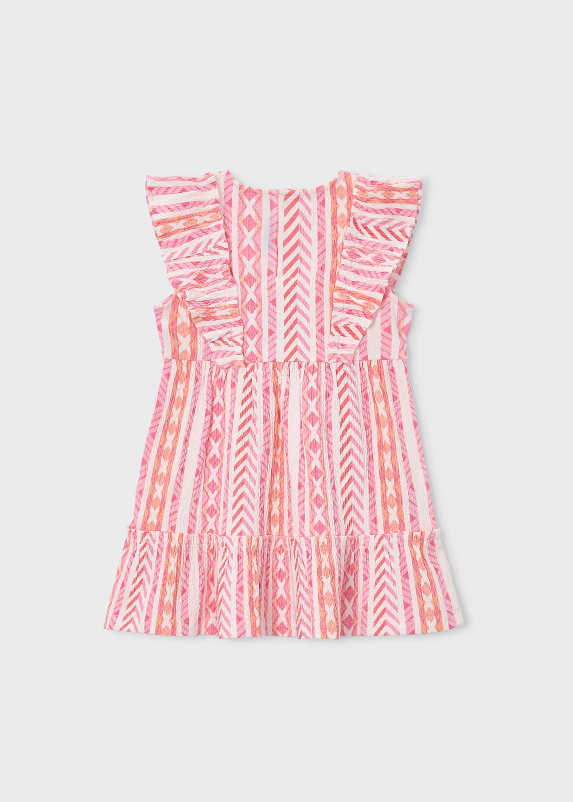 Vestido estampado punto niña