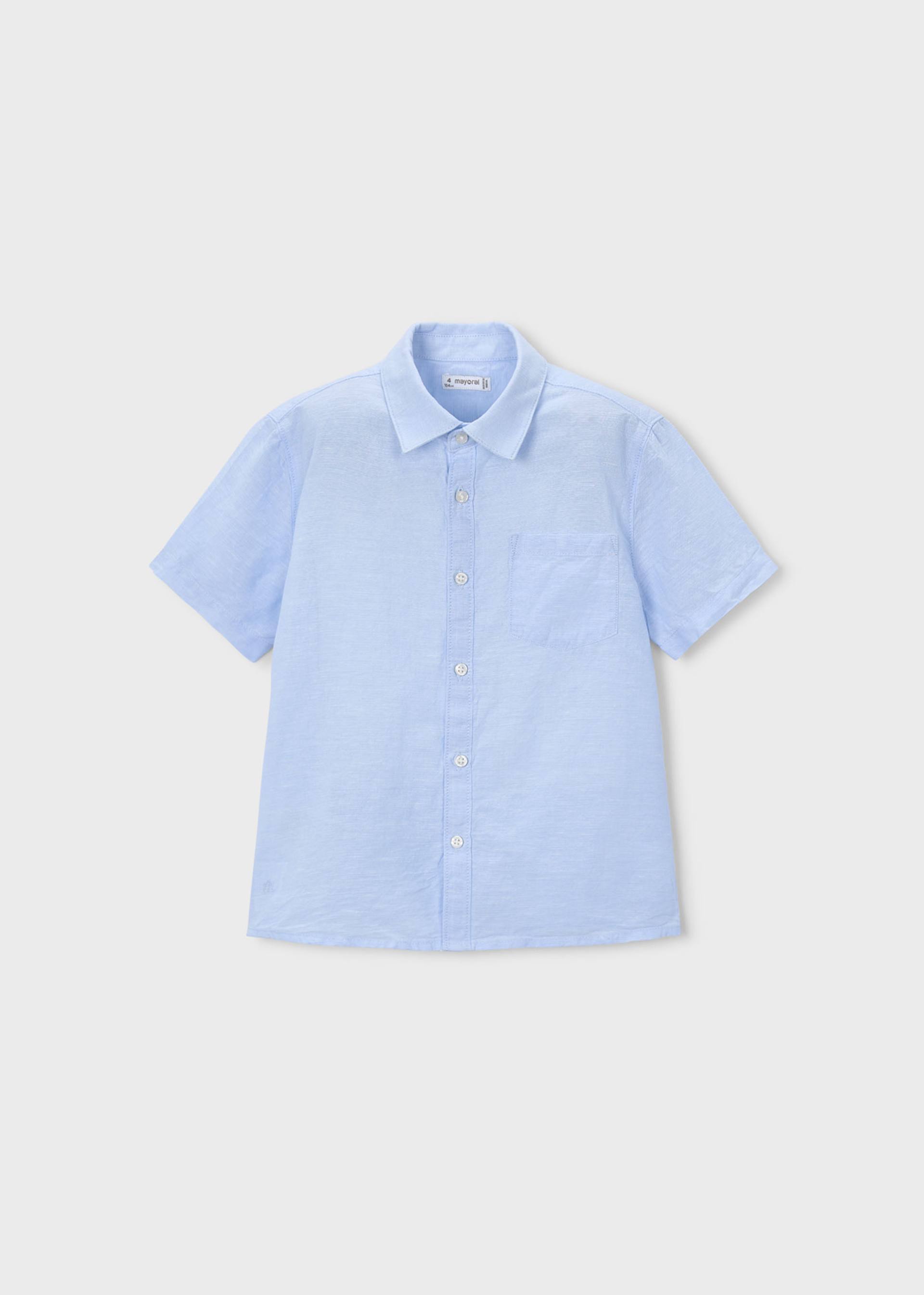 Camicia in lino bambino
