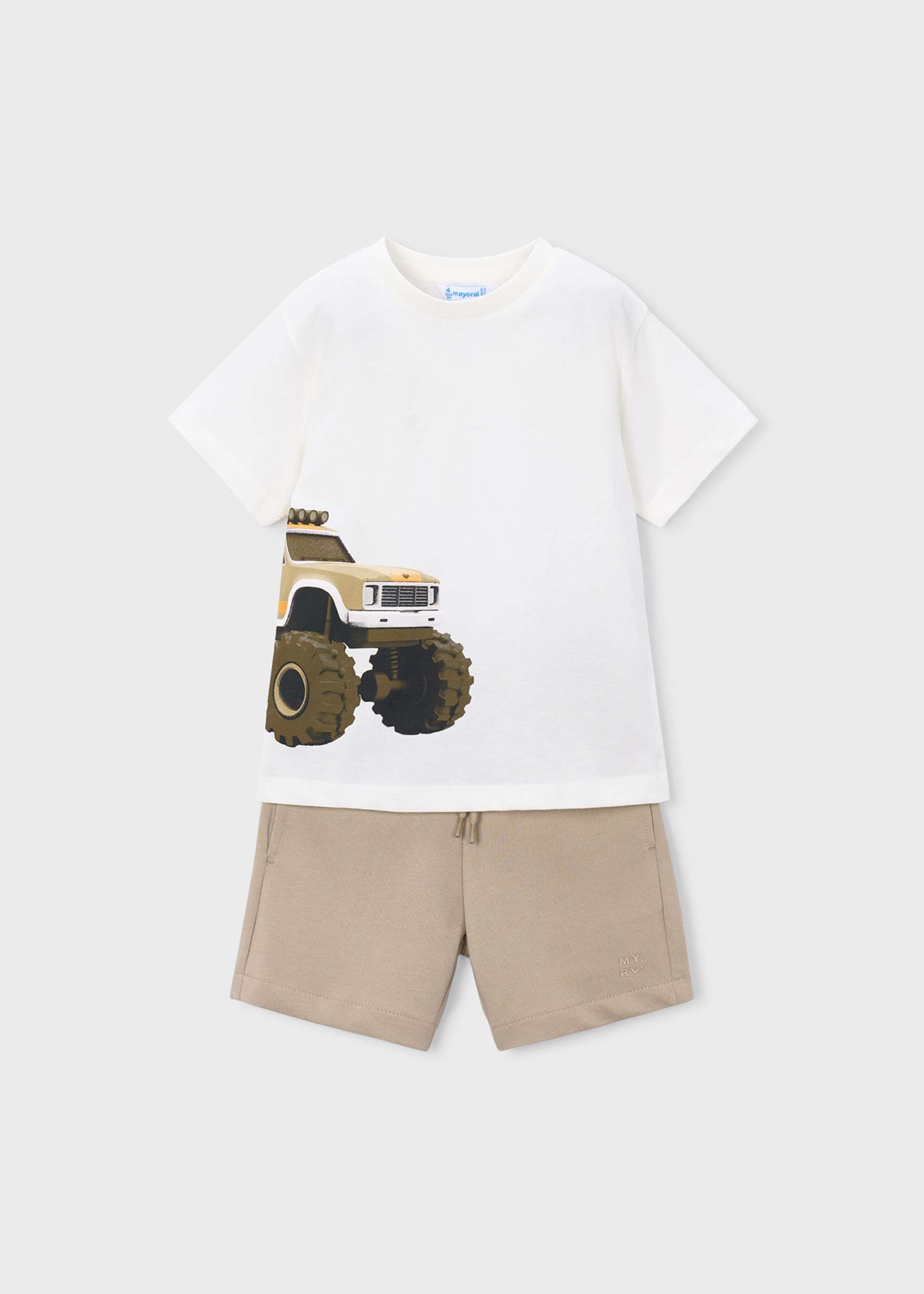 Set pantaloni si tricou baiat