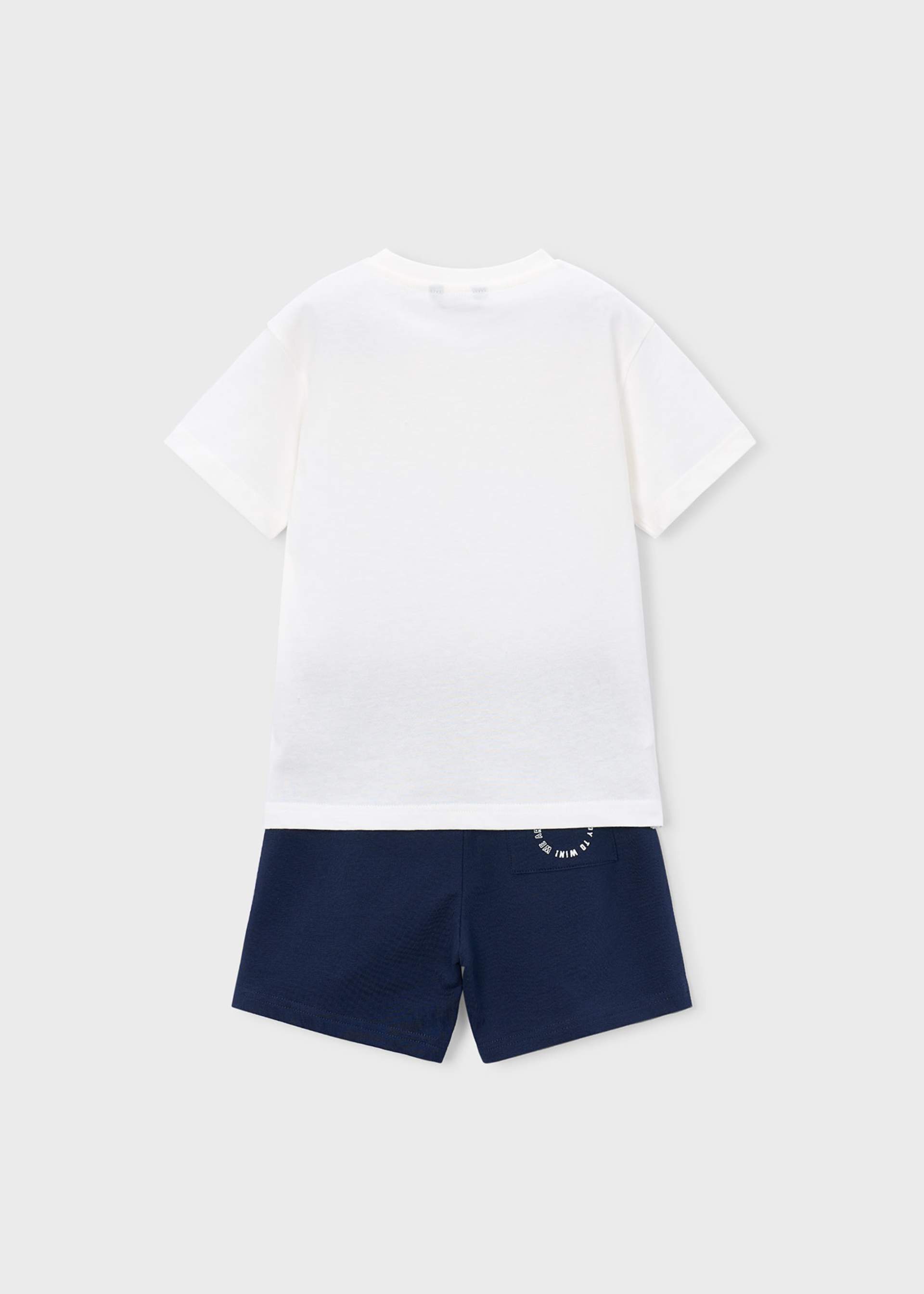 Boy Shorts and Graphic T-shirt Set