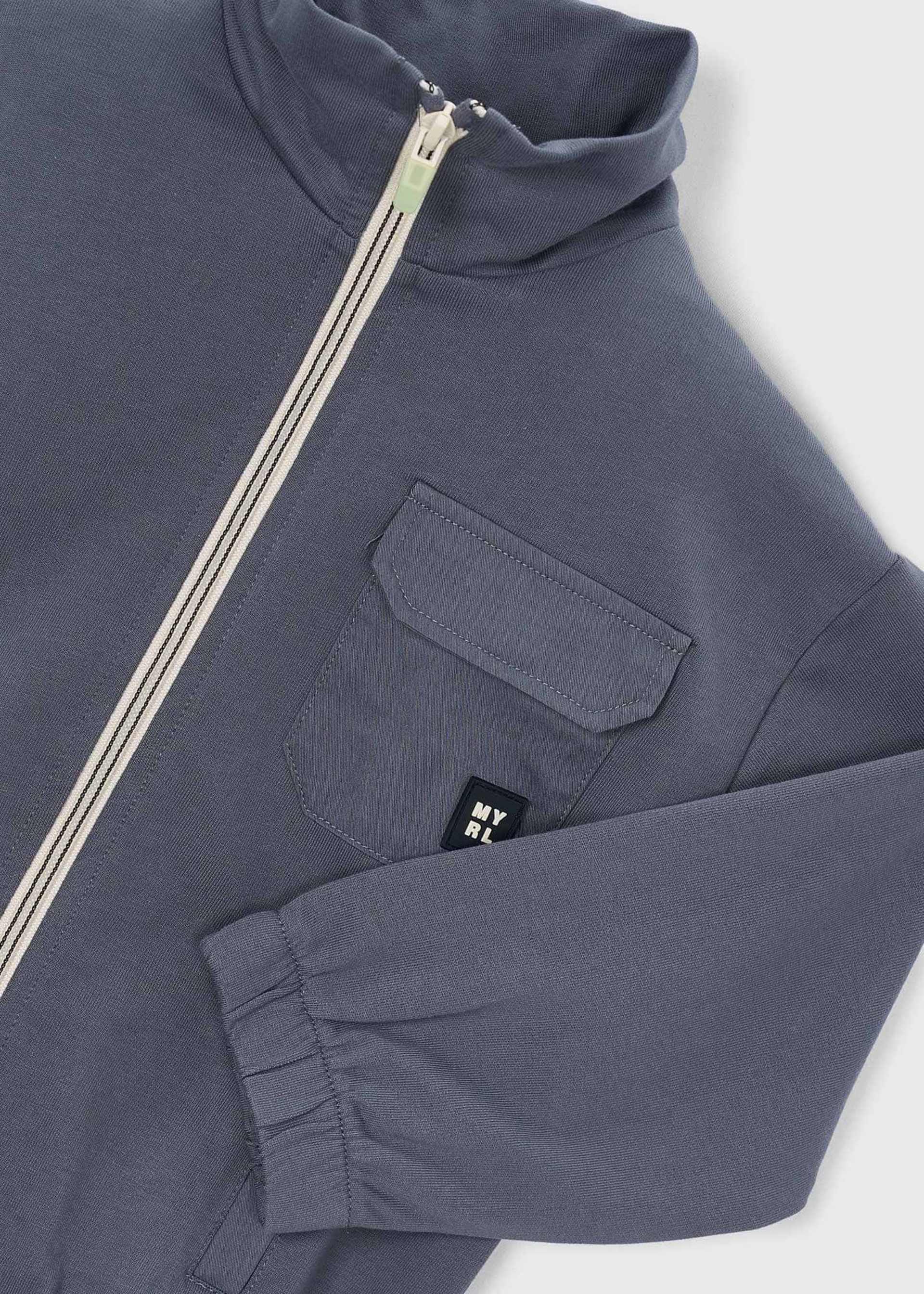 Sudadera cremallera niño