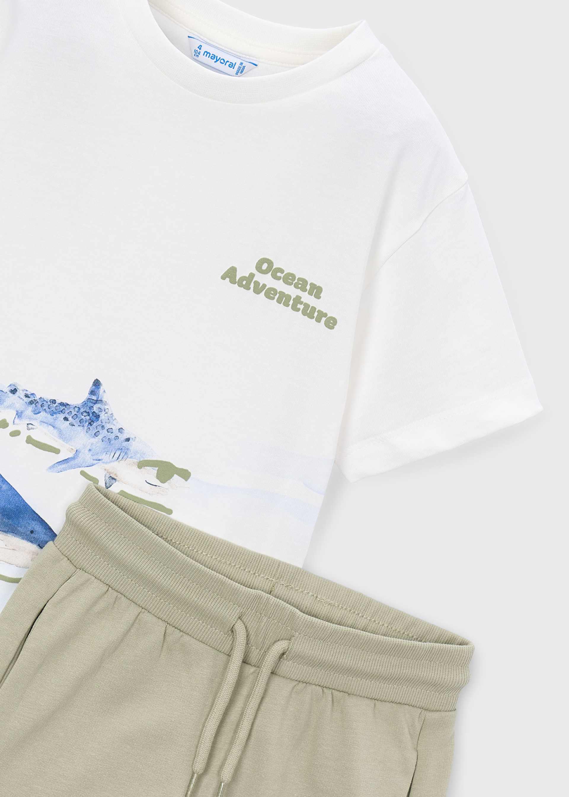 Set Hose und T-Shirt Haie Jungen