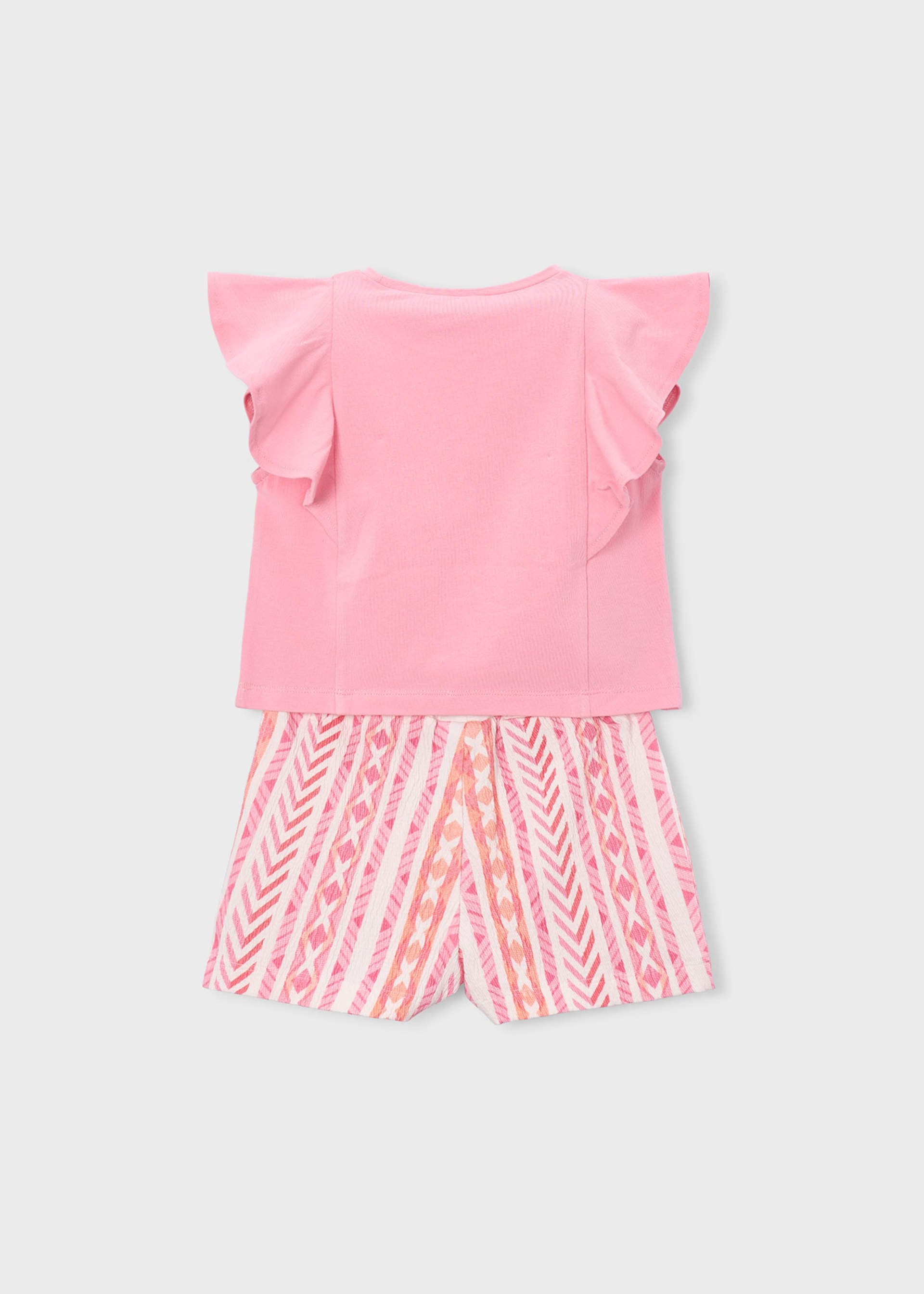 Conjunto calções e t-shirt menina