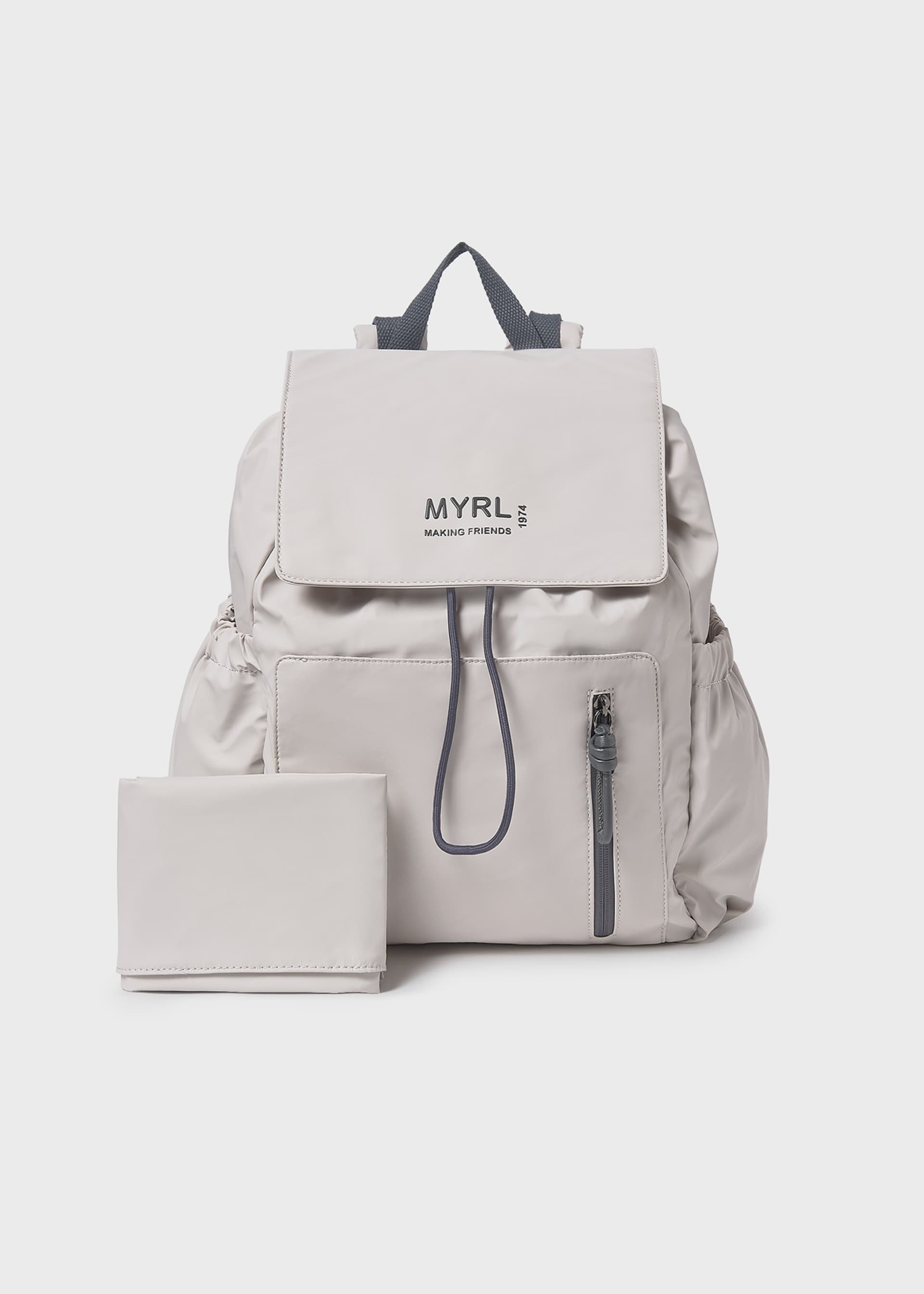 Waterproof Printed Diaper Bag with Changing Mat