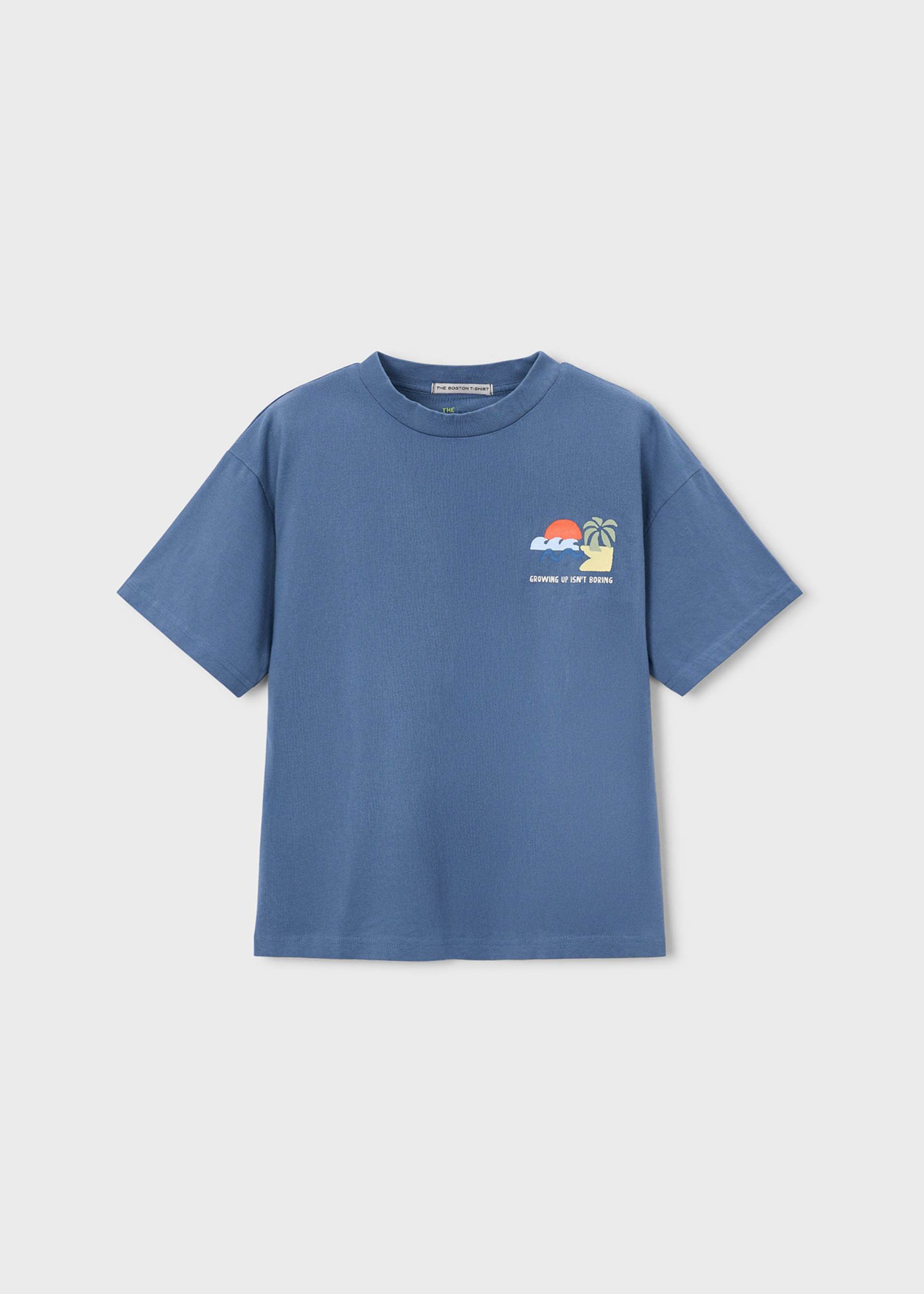 Boy Graphic T-shirt Boston x Mayoral