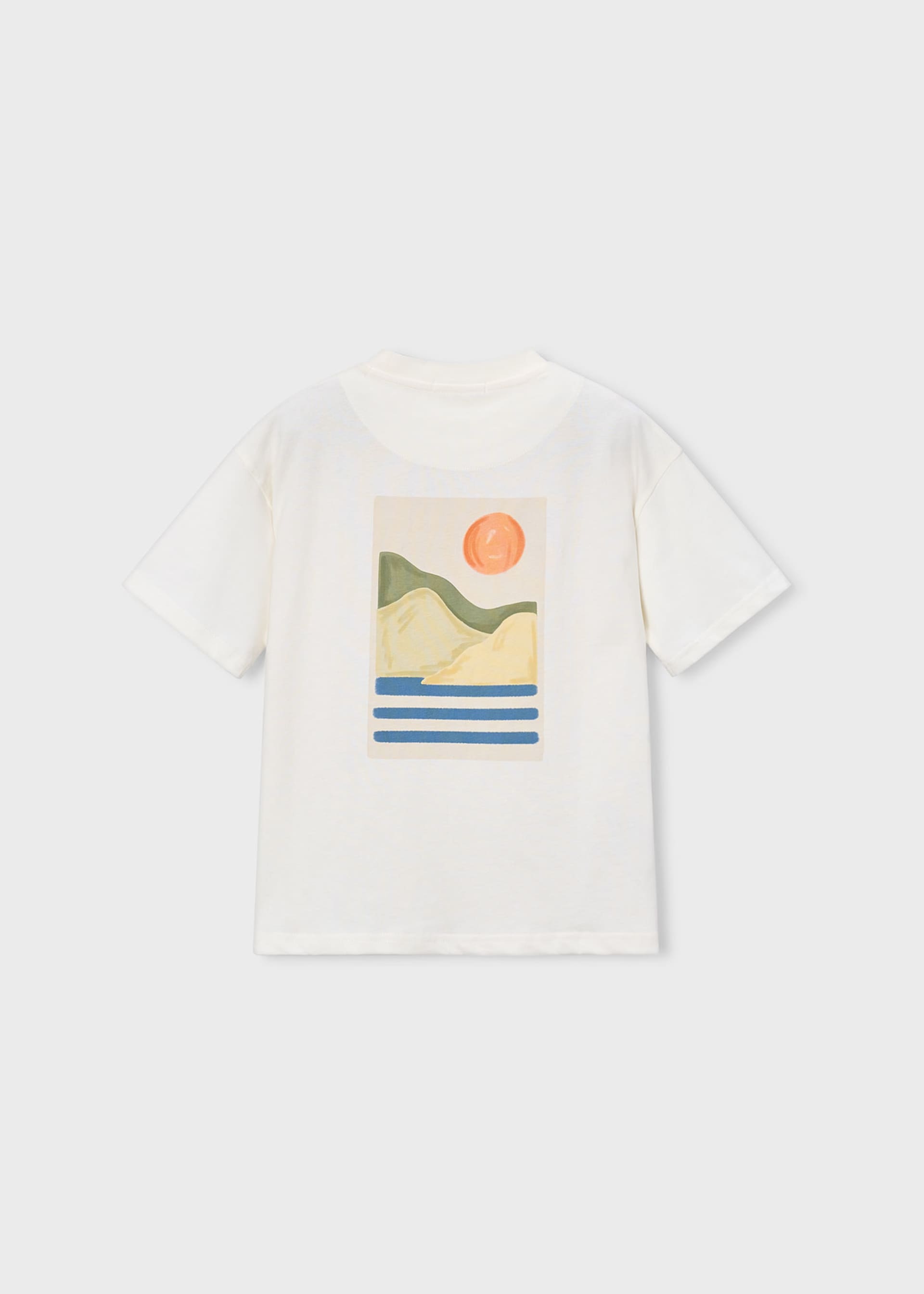T-shirt paisagem Boston Kids