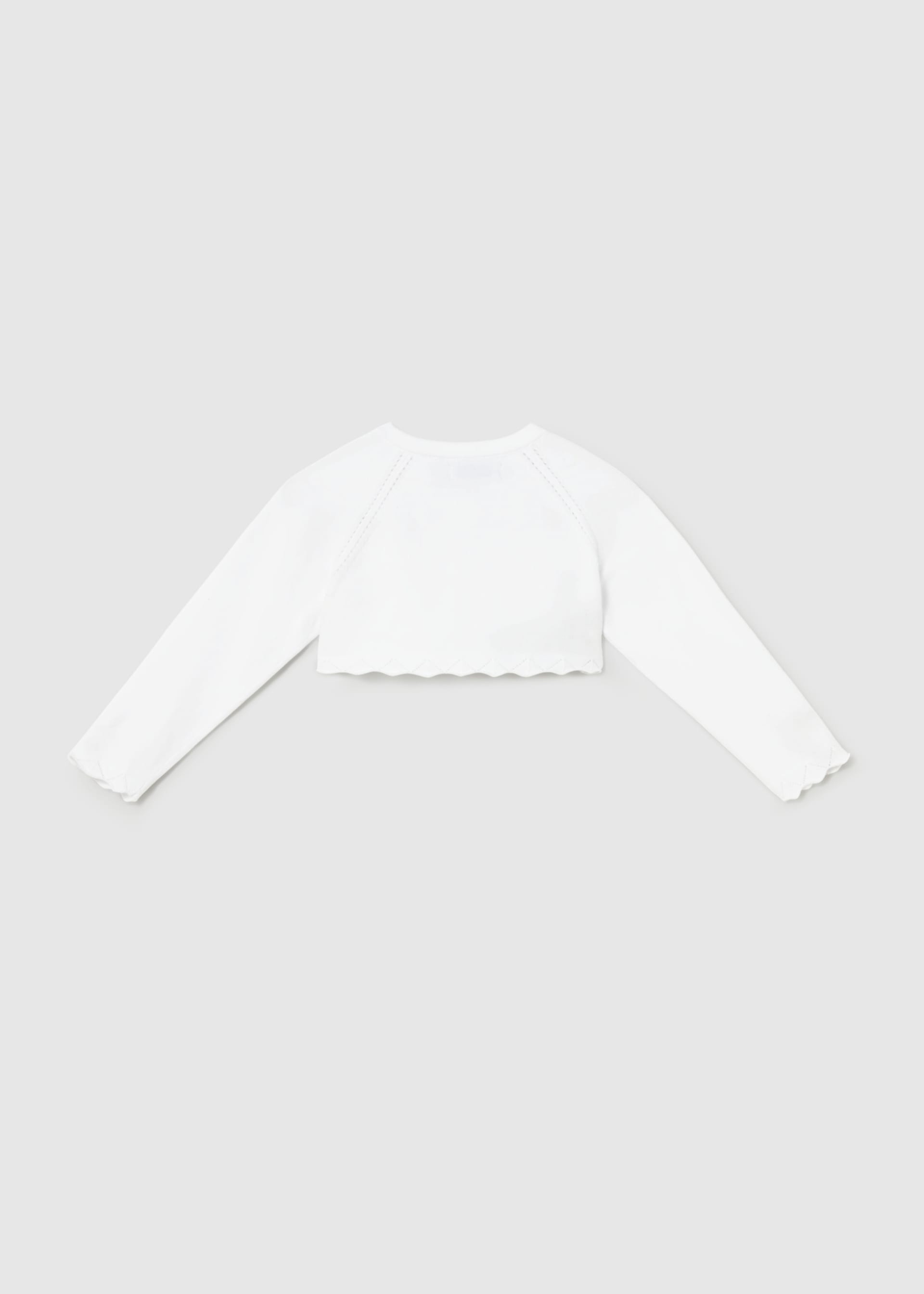 Cardigan boléro tricot basique bébé