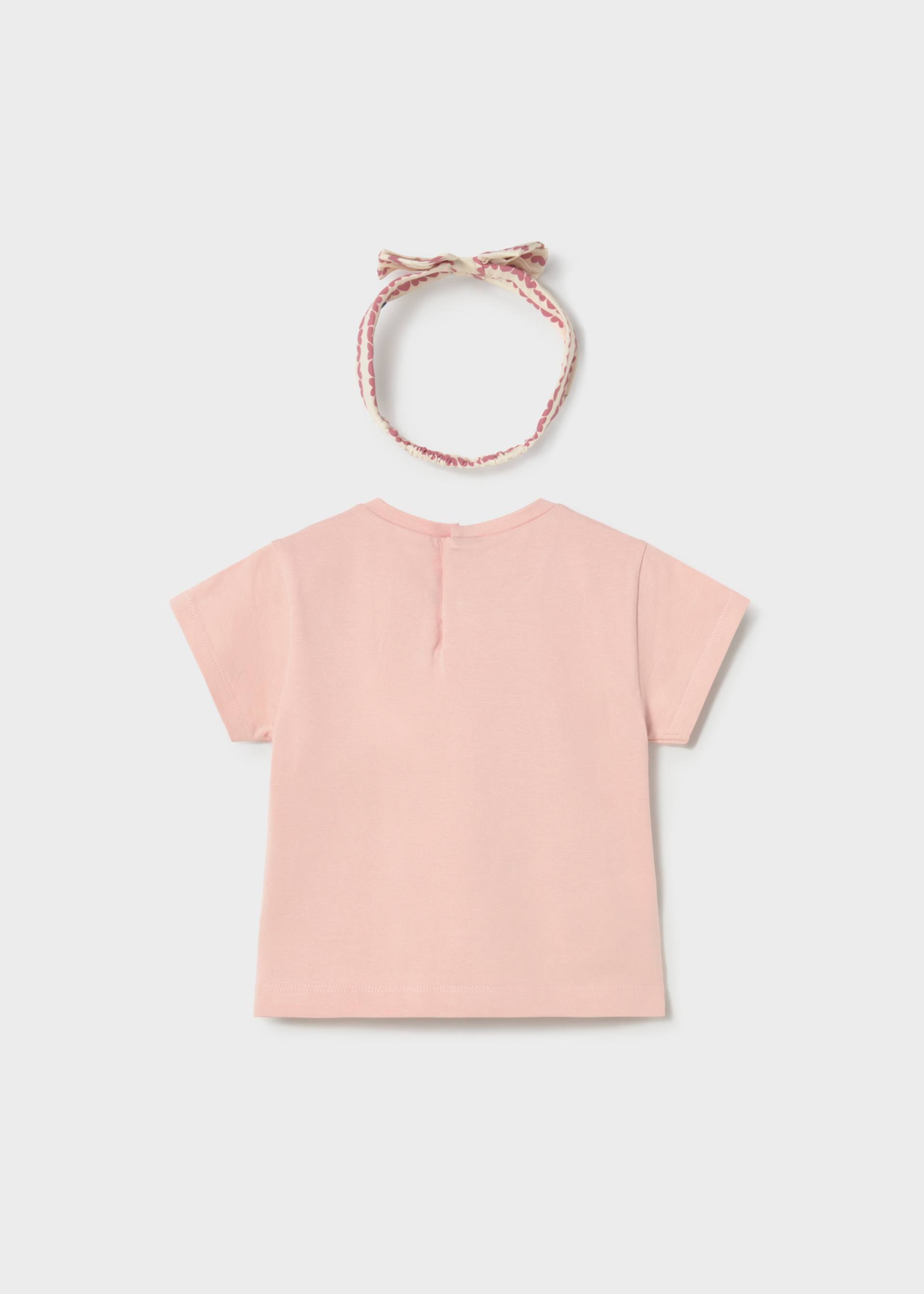 Tricou cu diadema bebe