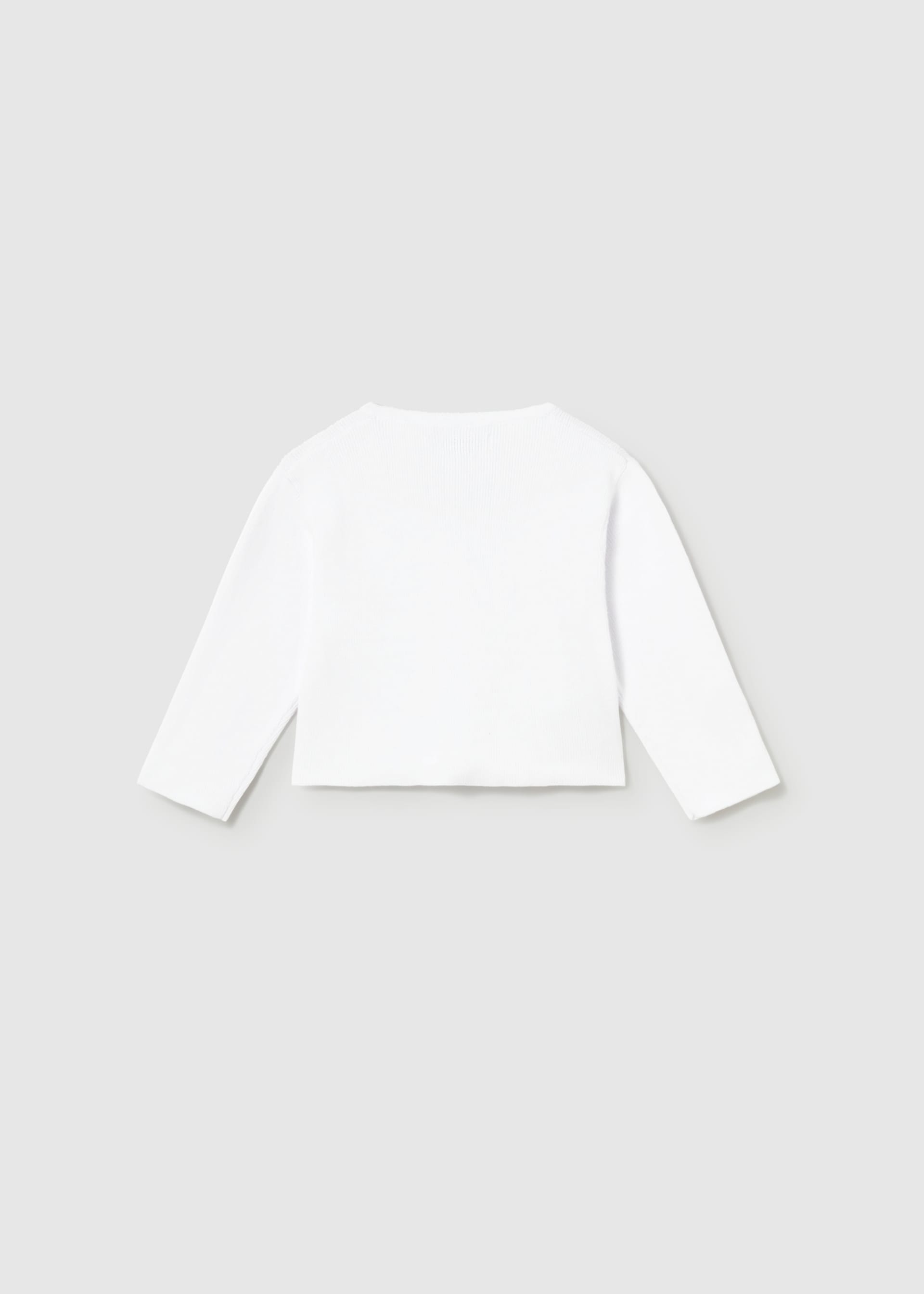 Cardigan en tricot nœuds bébé