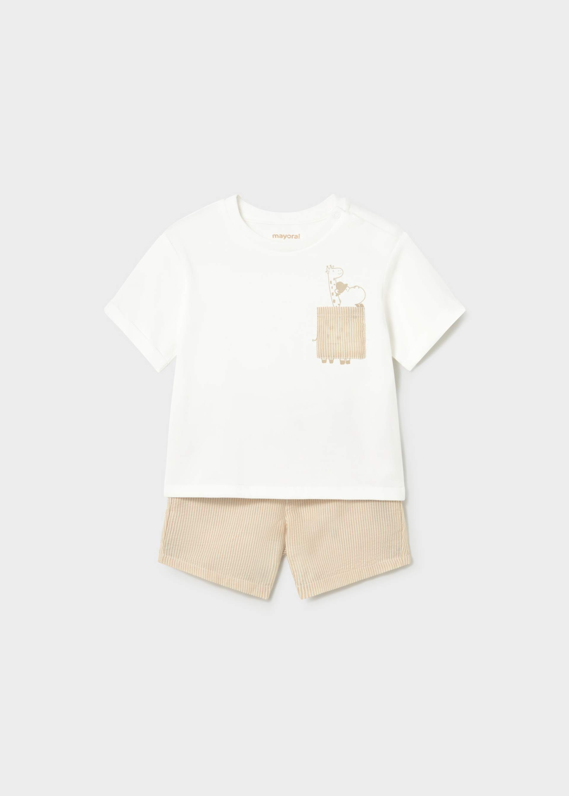 Baby Shorts and T-Shirt 2-Piece Set