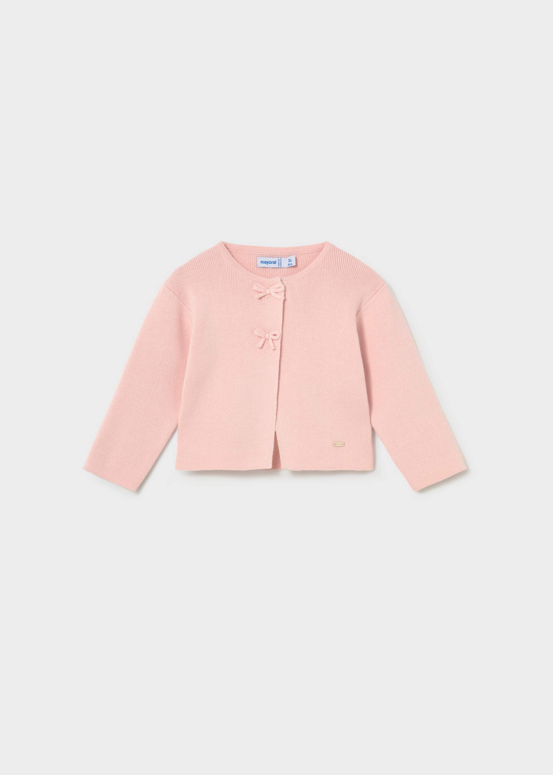 Rebeca tricot lazos bebé