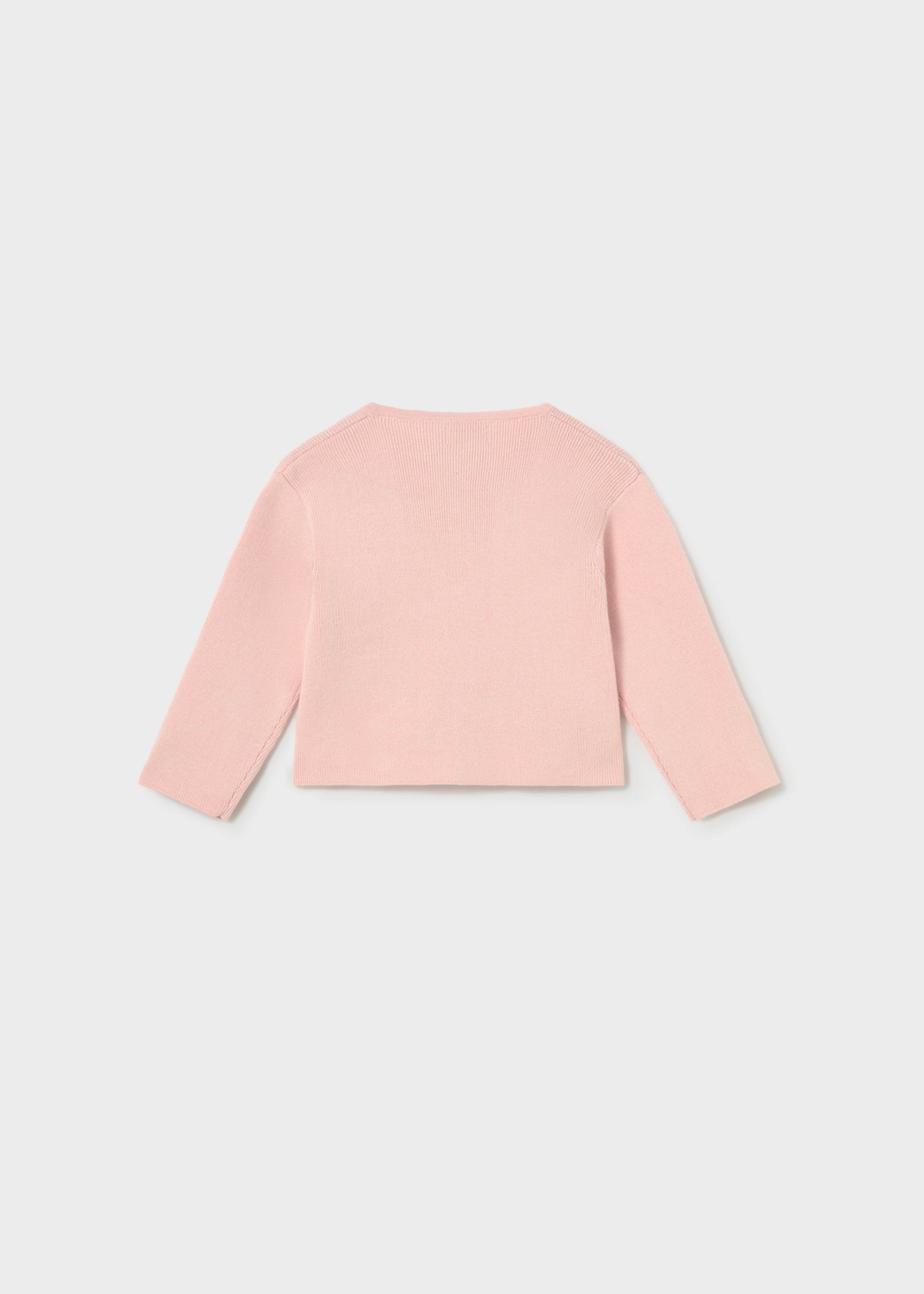 Cardigan en tricot nœuds bébé