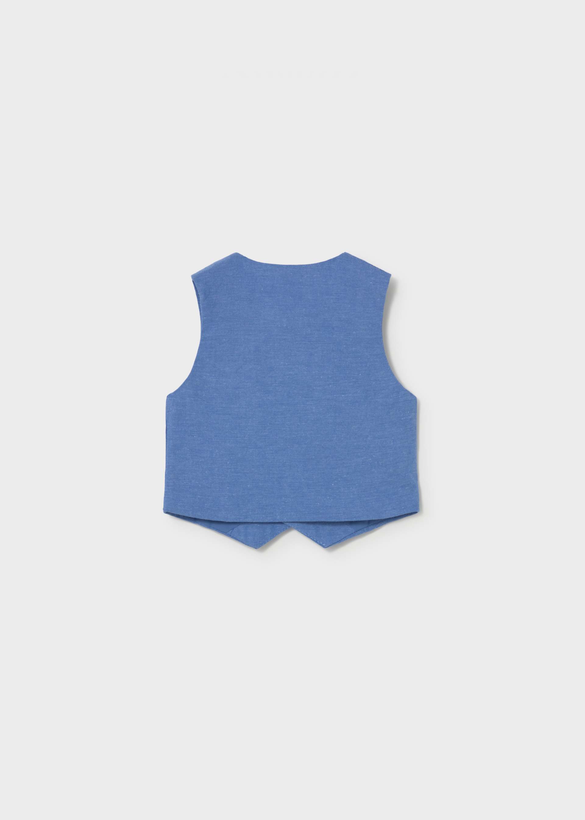 Gilet en lin bébé