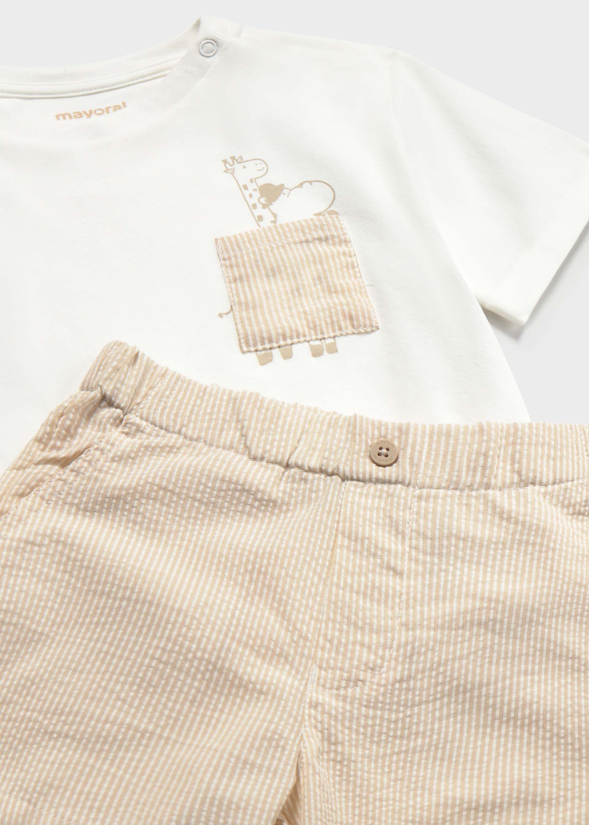 Baby Shorts and T-Shirt 2-Piece Set