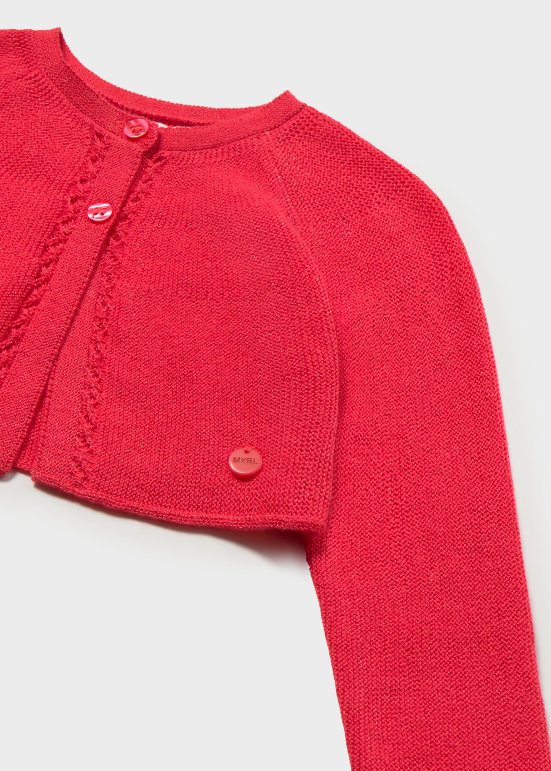 Baby Knit Crop Cardigan