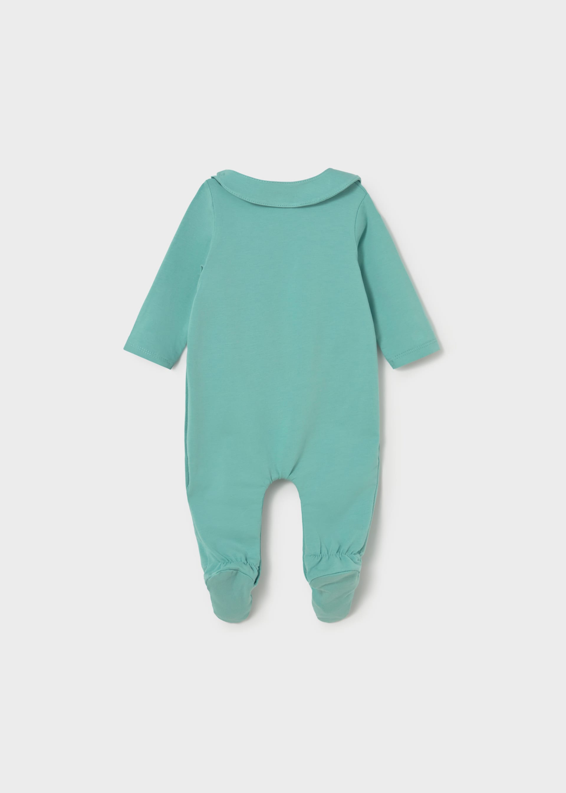 Pyjama sérigraphié et bavoir nouveau-né