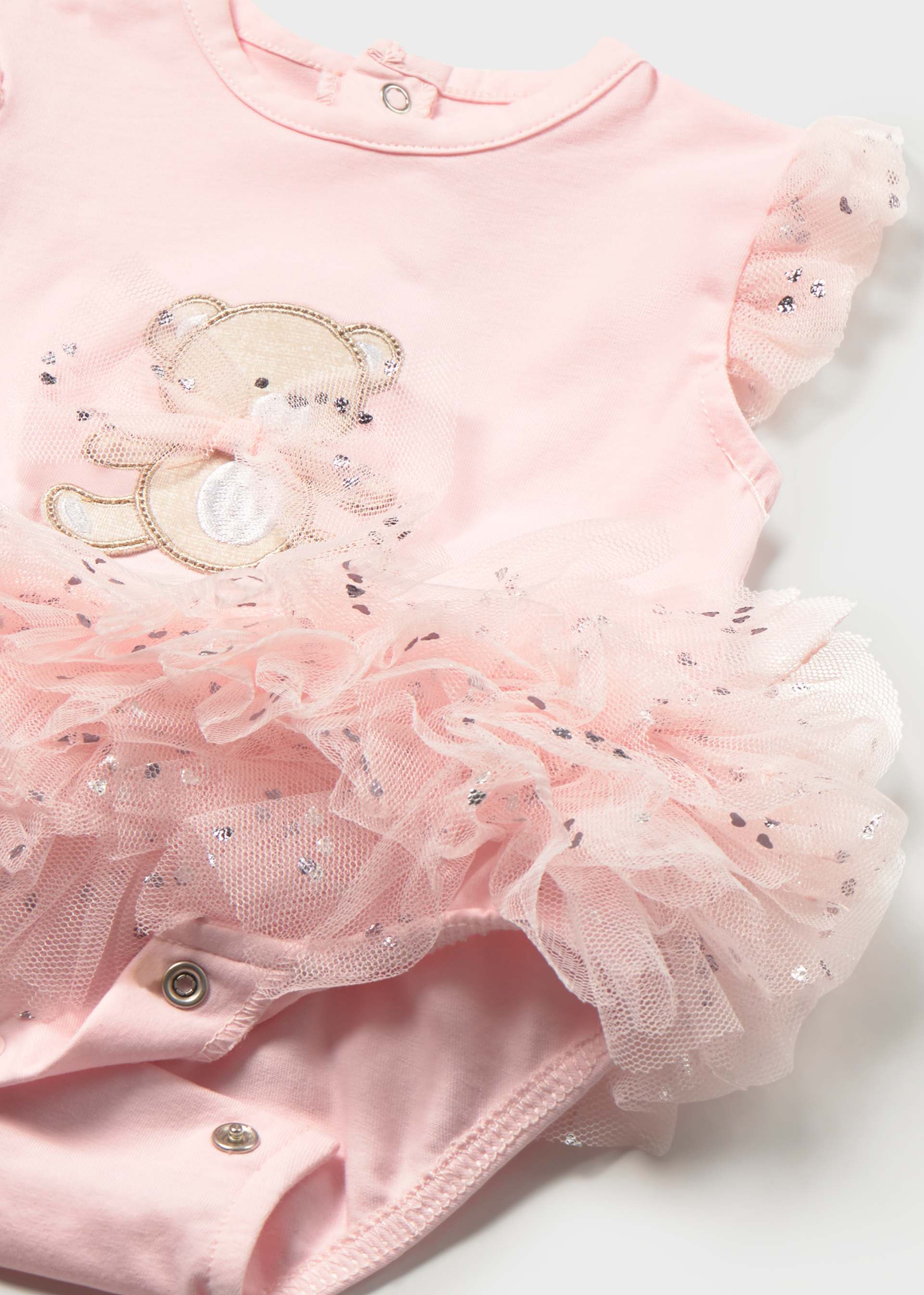 Body tutu ourson avec serre-tête nouveau-né
