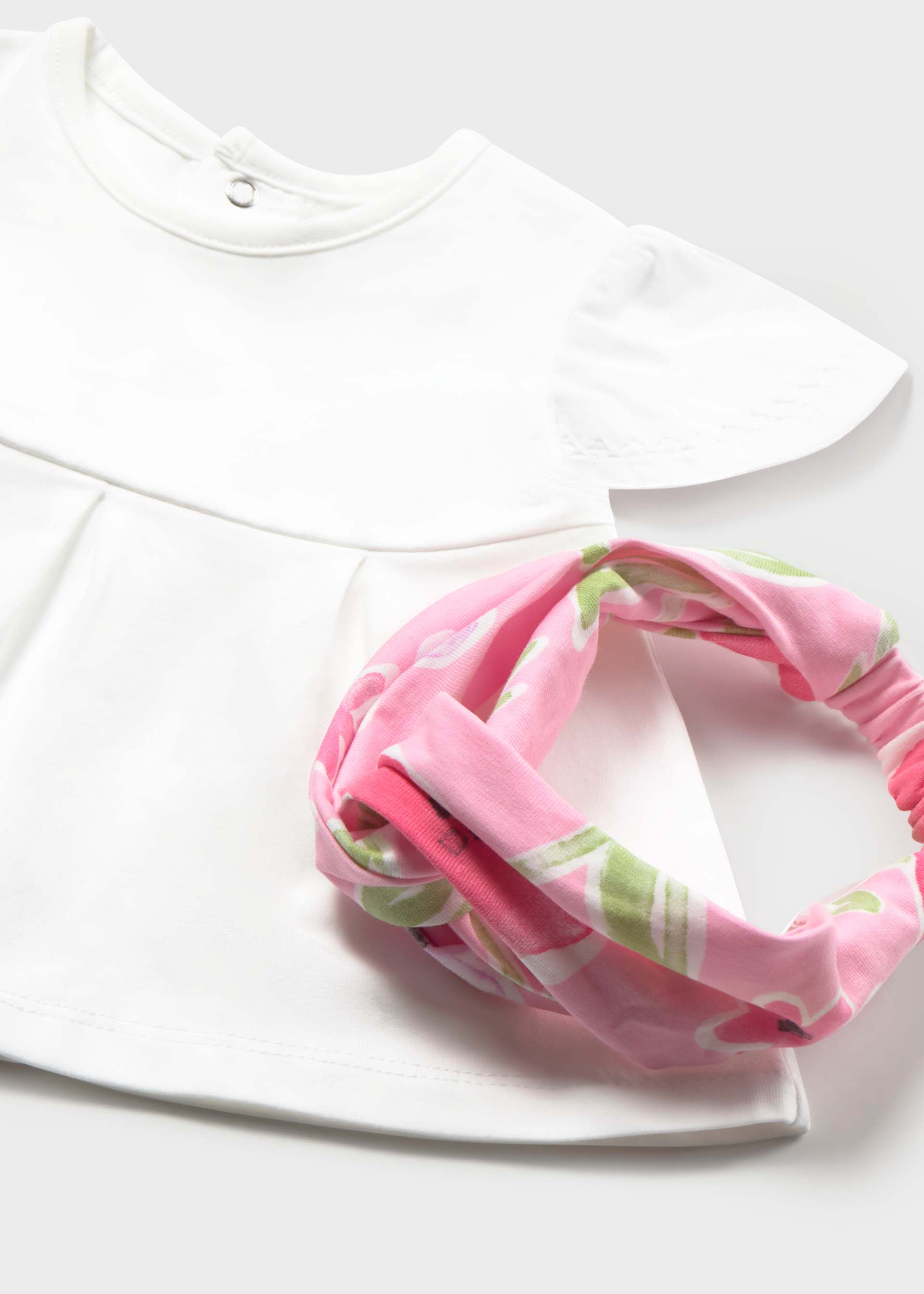 Set Leggings gemustert mit Haarband Neugeborene